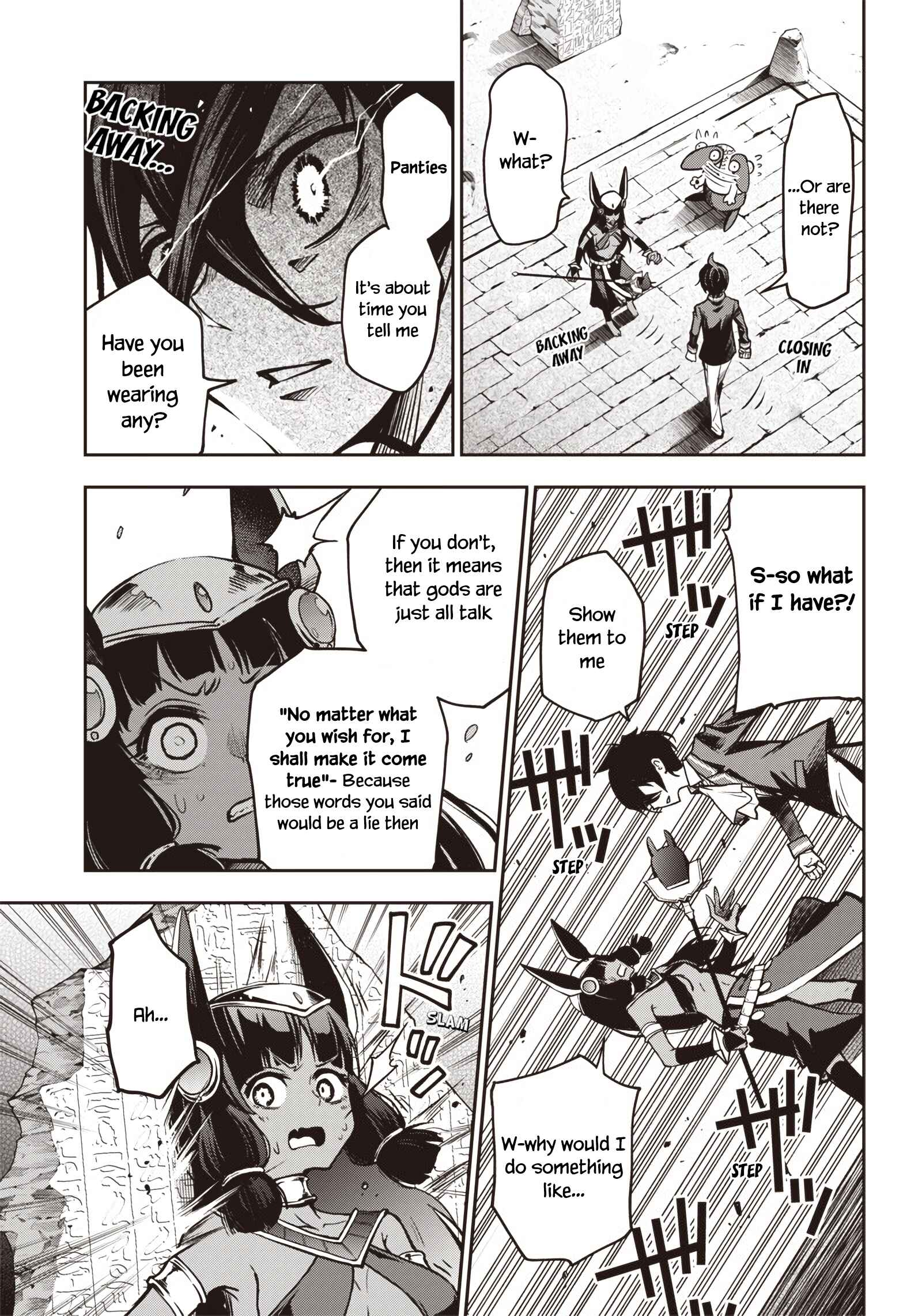 Page 8 Chapter 13 Iya na Kao Sarenagara Opantsu Misete Moraitai: Yo wa Pantsu ga Mitai zo