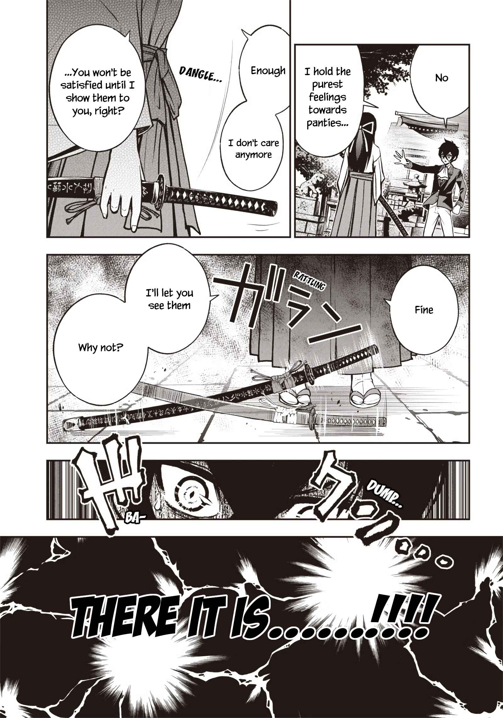 Page 14 Chapter 21 Iya na Kao Sarenagara Opantsu Misete Moraitai: Yo wa Pantsu ga Mitai zo