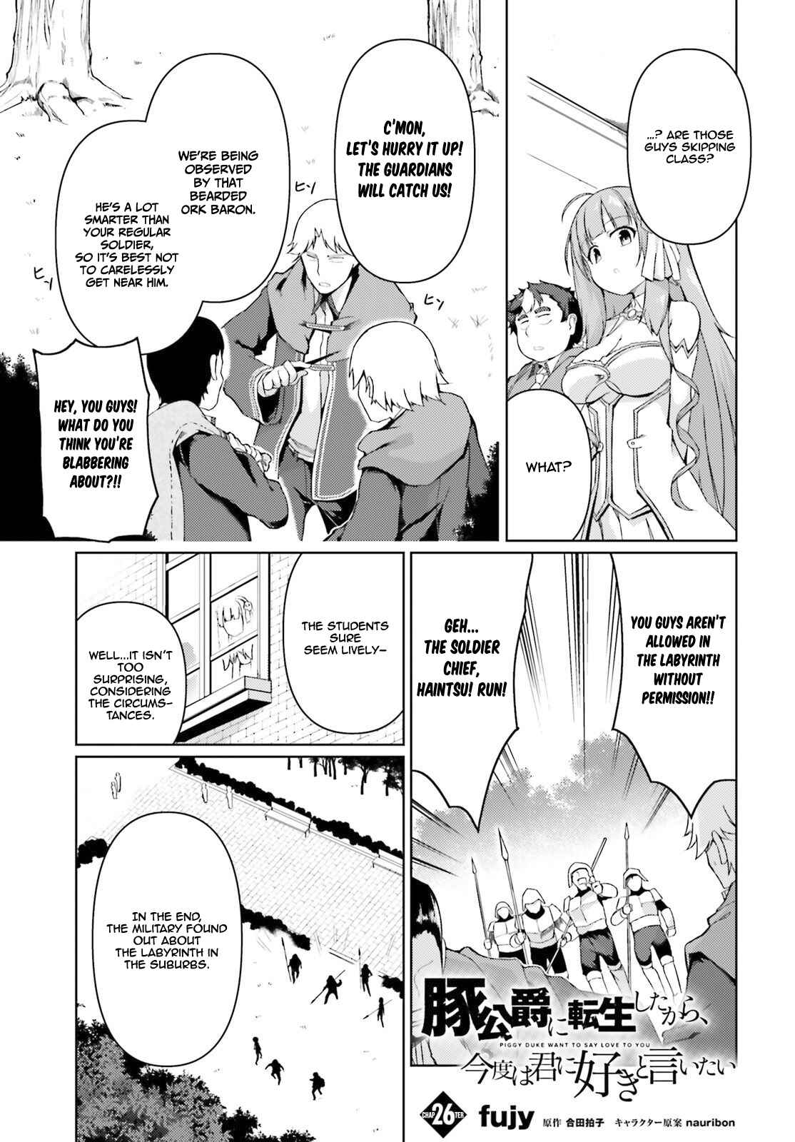 Page 2 Chapter 26 Buta Koushaku ni Tensei Shitakara, Kondo wa Kimi ni Suki to Iitai