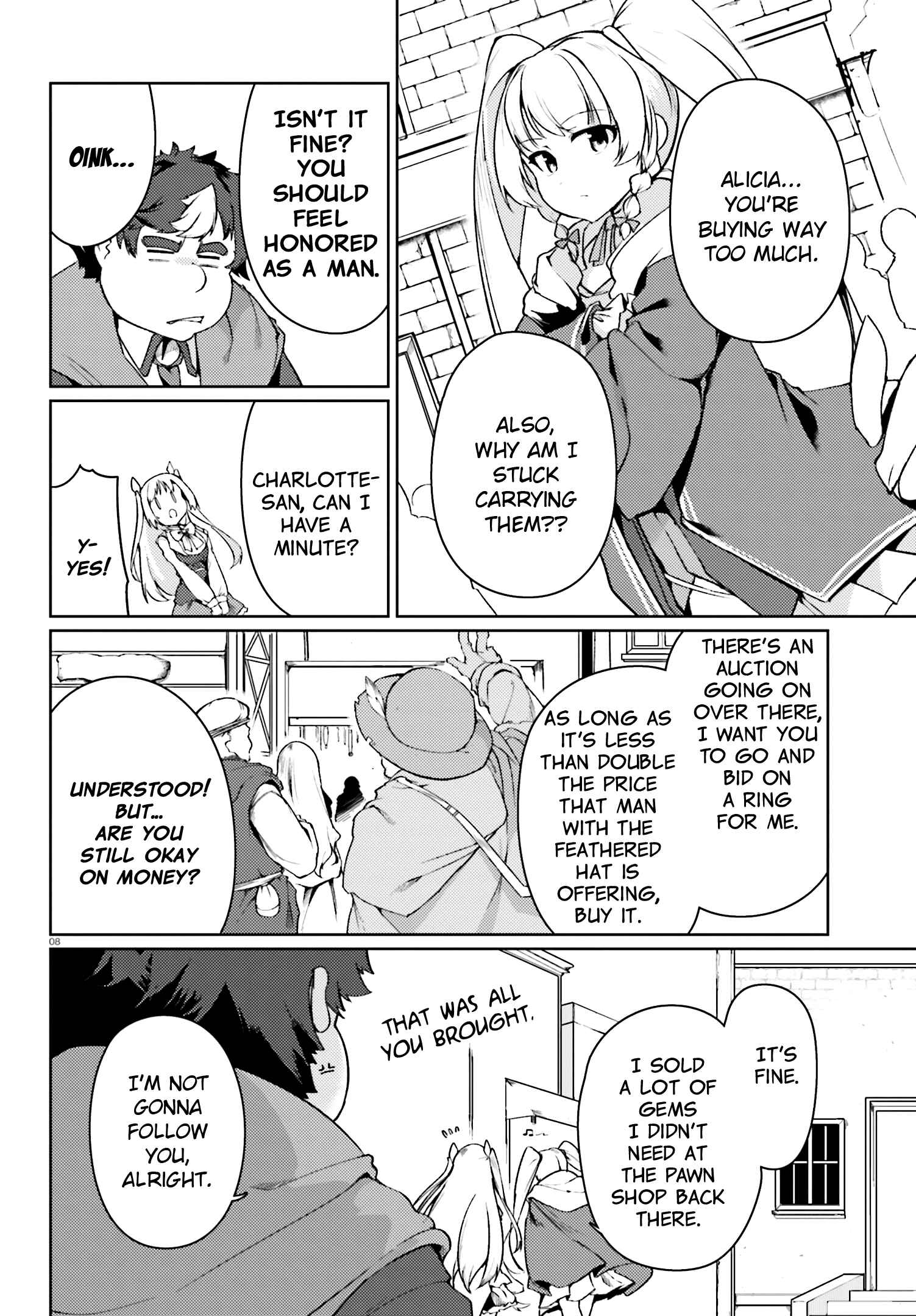 Page 9 Chapter 14 Buta Koushaku ni Tensei Shitakara, Kondo wa Kimi ni Suki to Iitai