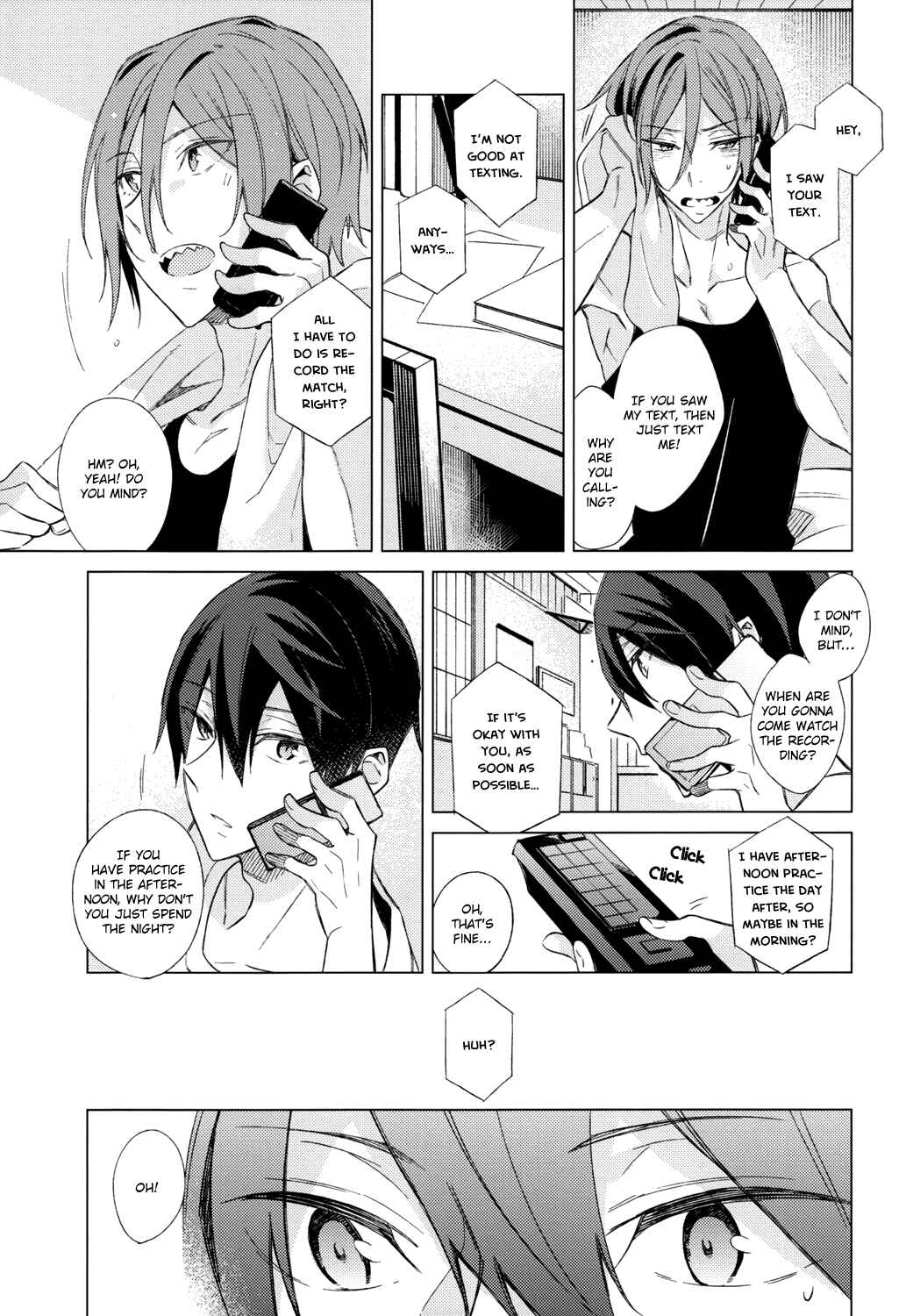 Page 35 Chapter 1 Free! - For the Farewell That Will Come (Doujinshi)