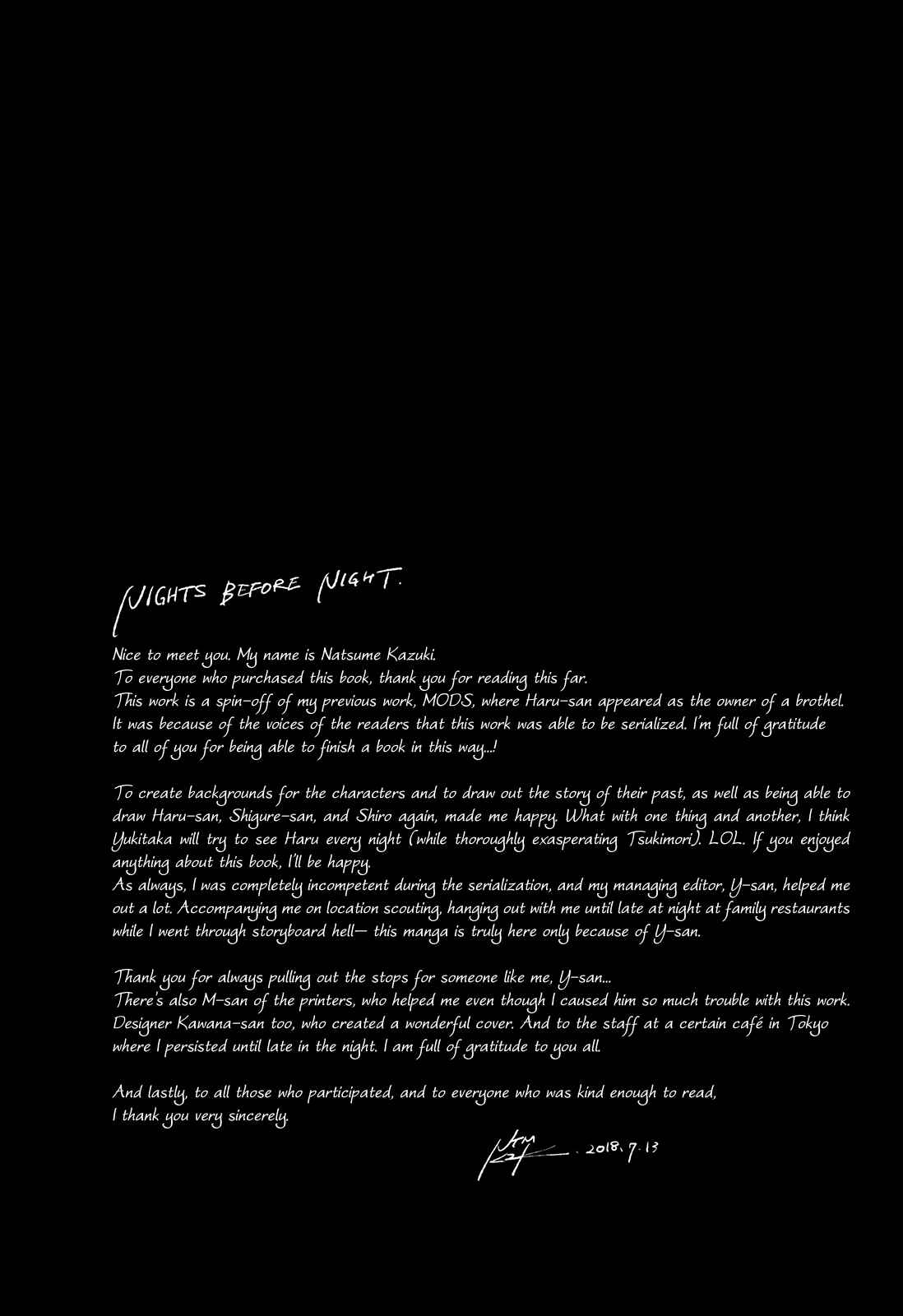 Page 28 Chapter 8 Nights Before Night