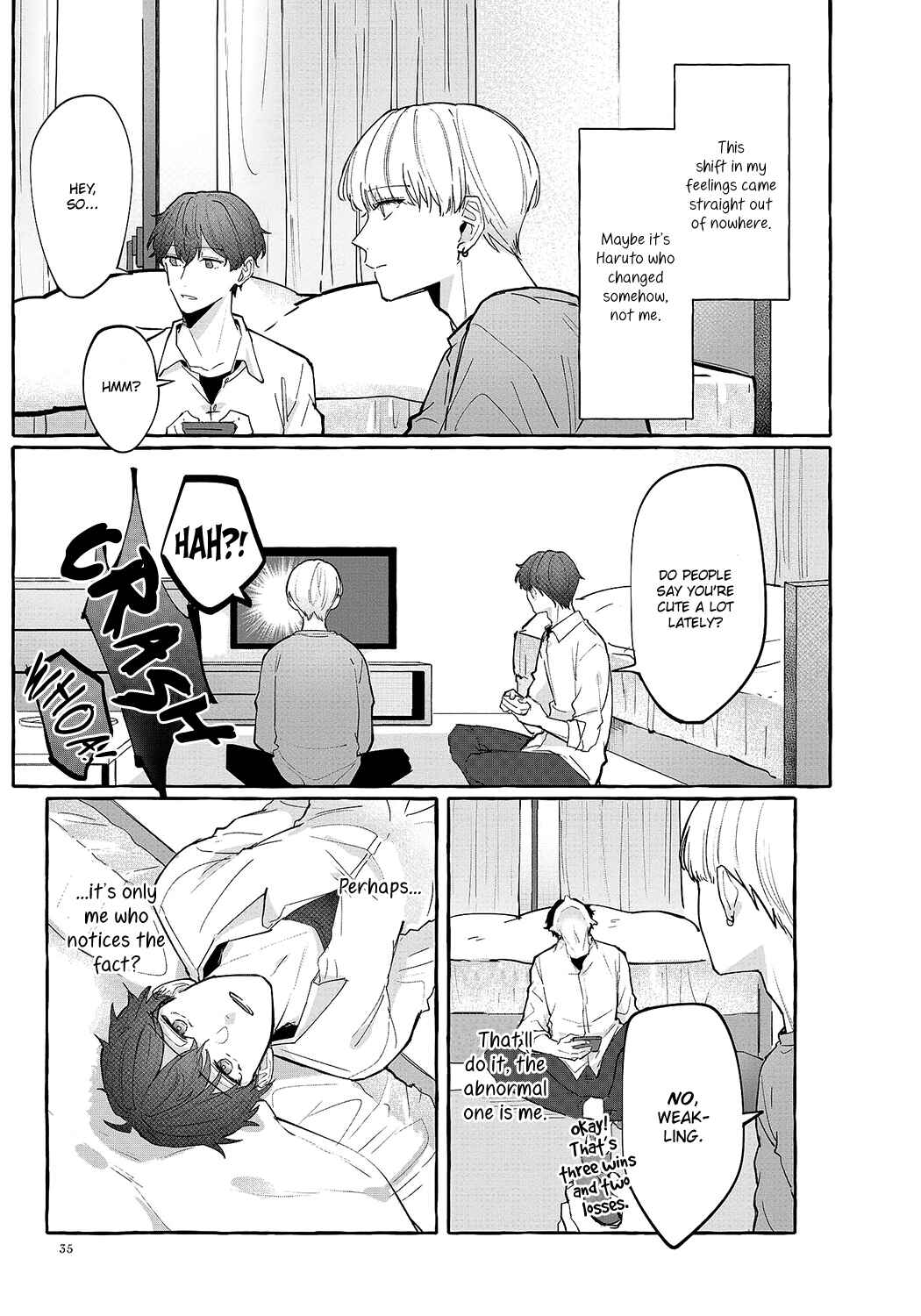 Page 6 Chapter 3 Kyou, Aitsu (♂) ni Kyun to Shite Shimaimashita...!!