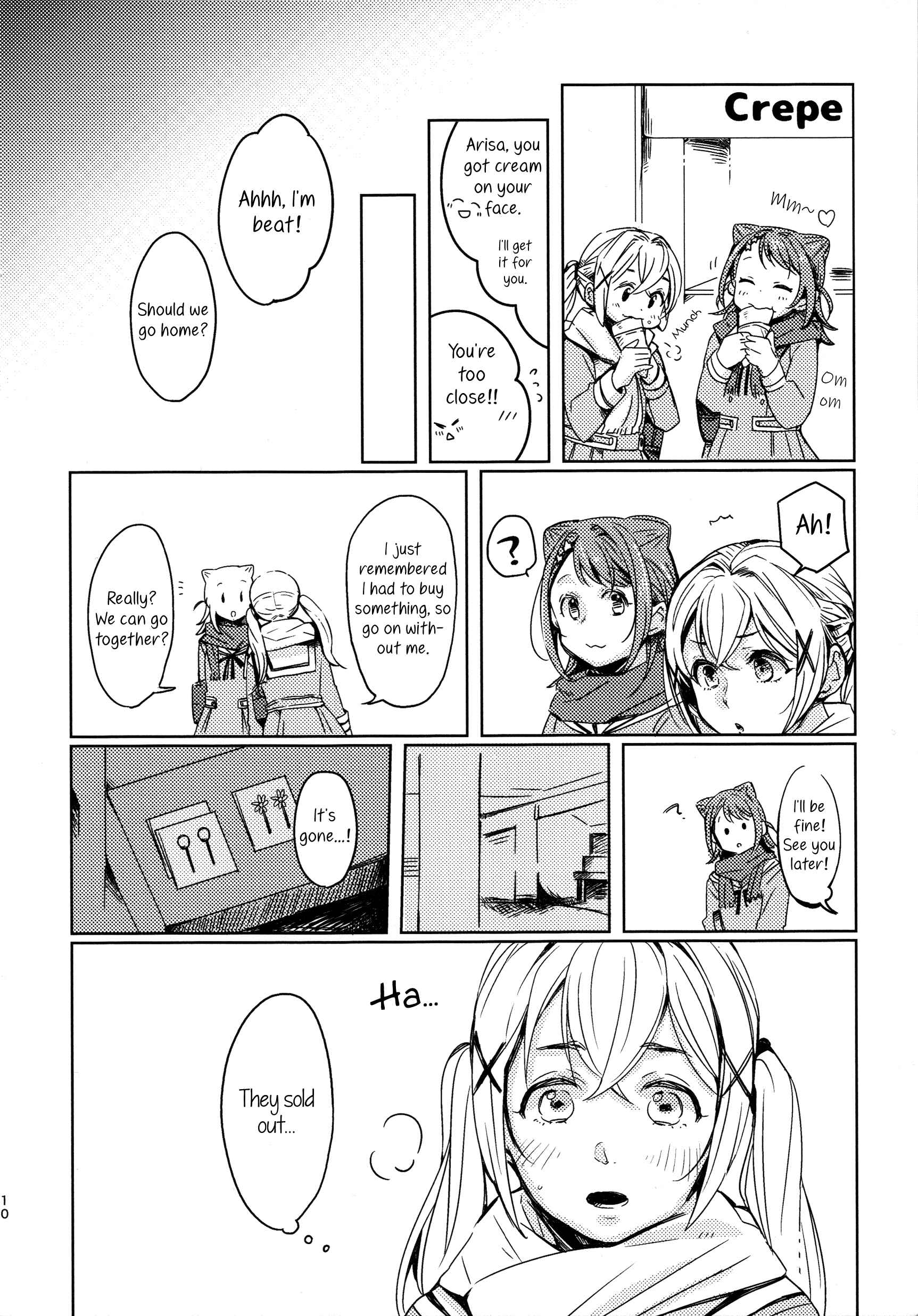 Page 10 Chapter Unknown_c8a3 BanG Dream! - Happy Happy Days (Doujinshi)