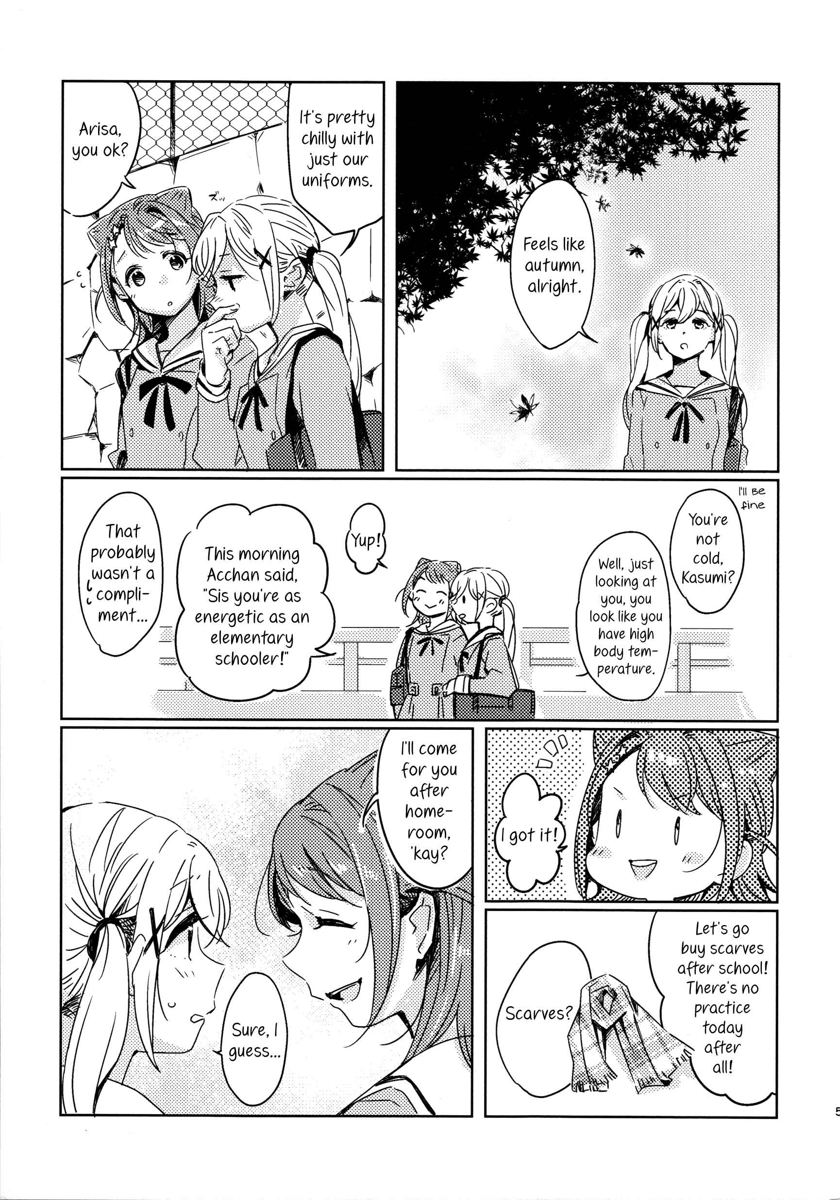 Page 5 Chapter Unknown_c8a3 BanG Dream! - Happy Happy Days (Doujinshi)