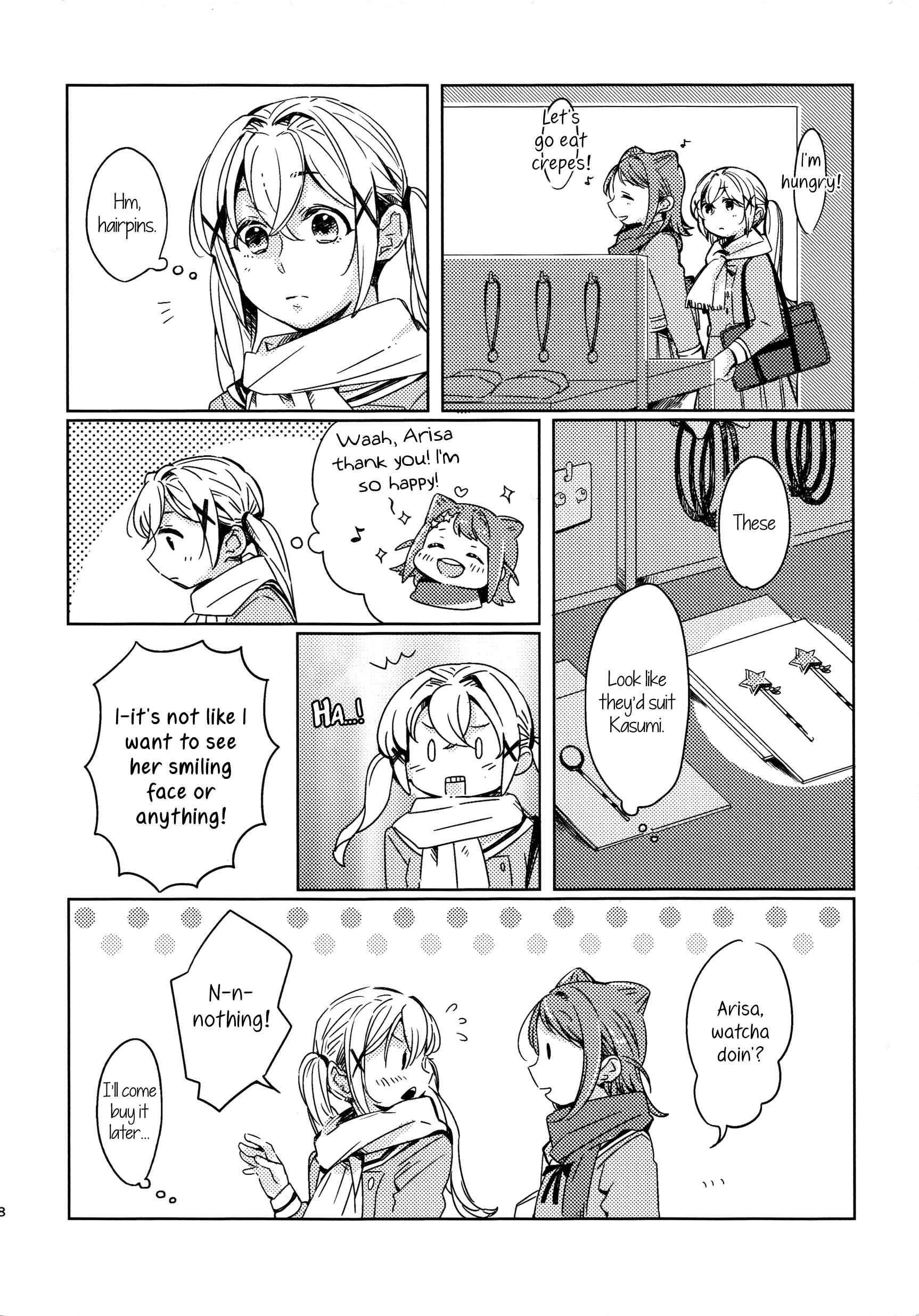 Page 8 Chapter Unknown_c8a3 BanG Dream! - Happy Happy Days (Doujinshi)