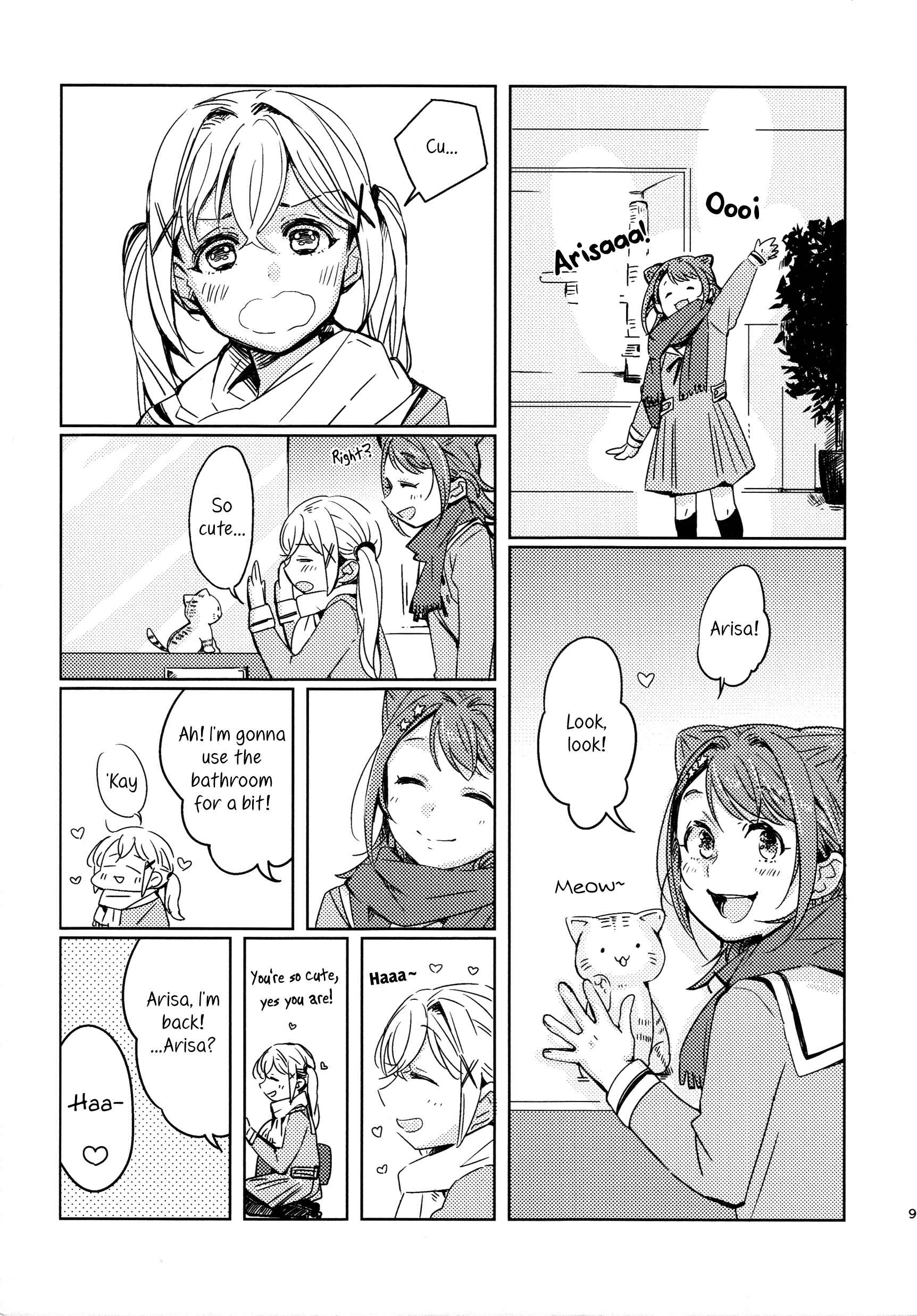 Page 9 Chapter Unknown_c8a3 BanG Dream! - Happy Happy Days (Doujinshi)