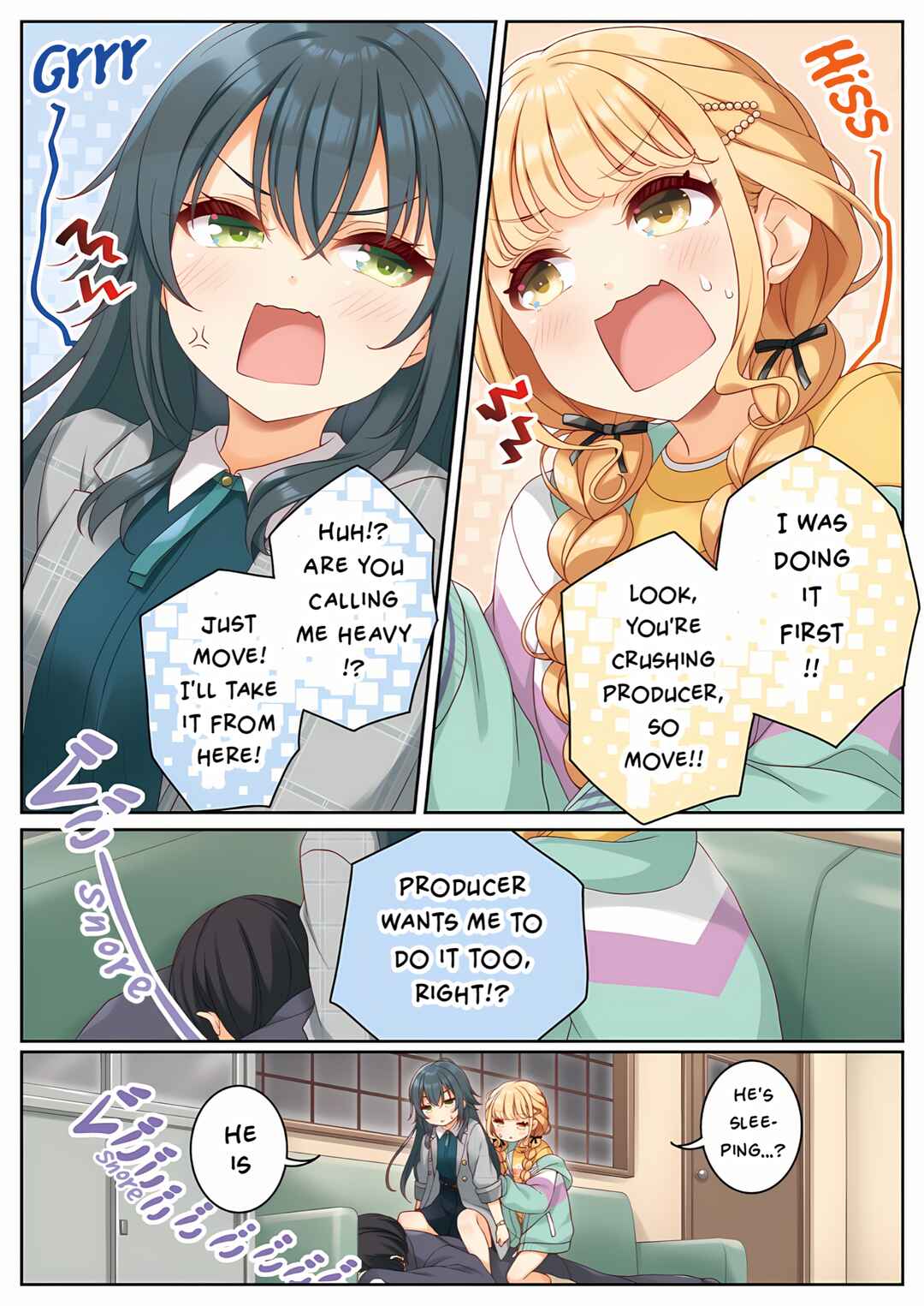 Page 8 Chapter 8 Gakuen Idolm@ster - P ga P Shitemasu (Doujinshi)