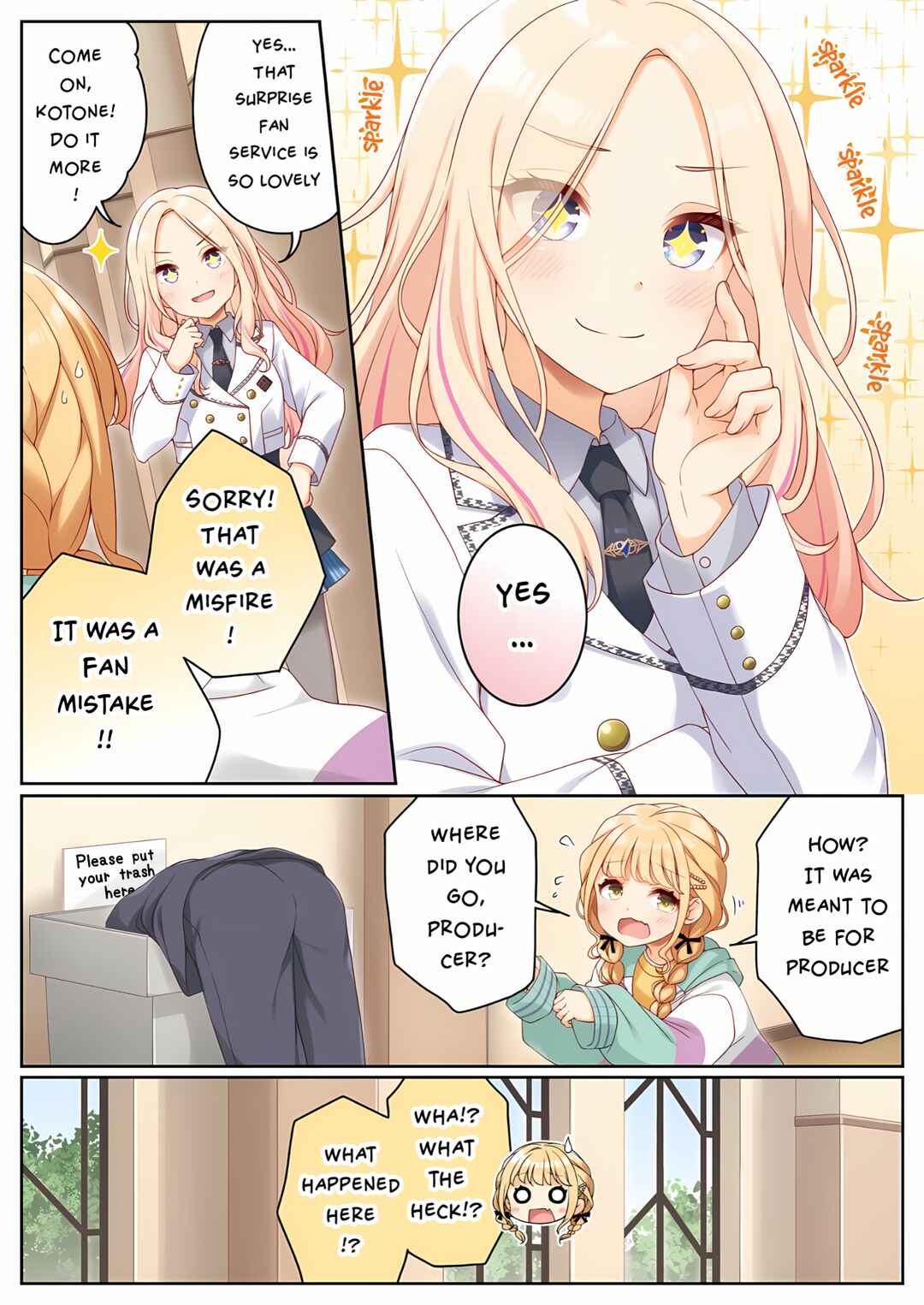 Page 2 Chapter 7 Gakuen Idolm@ster - P ga P Shitemasu (Doujinshi)
