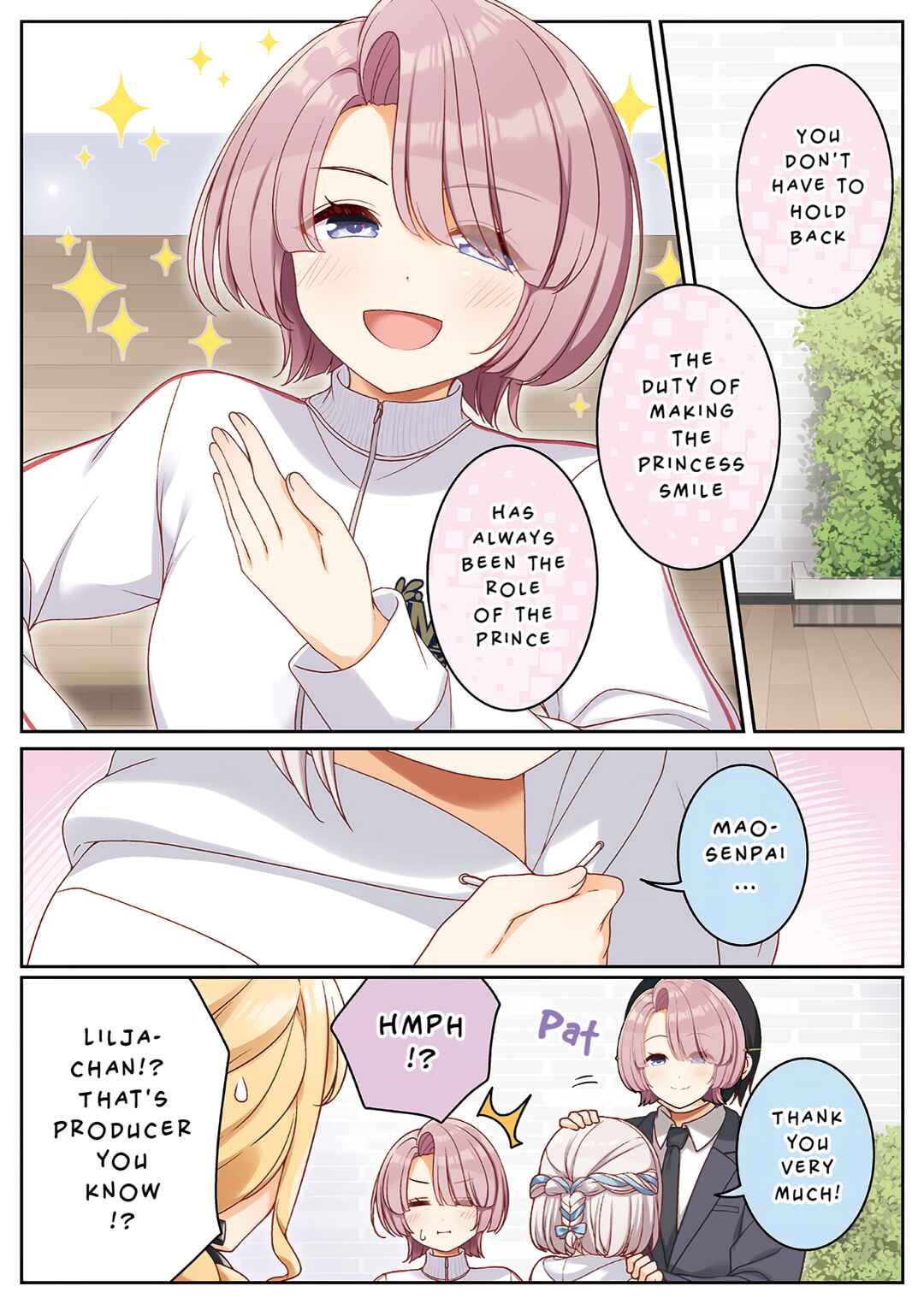 Page 8 Chapter 6 Gakuen Idolm@ster - P ga P Shitemasu (Doujinshi)