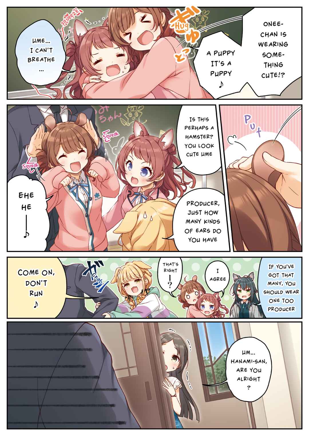 Page 3 Chapter 5 Gakuen Idolm@ster - P ga P Shitemasu (Doujinshi)