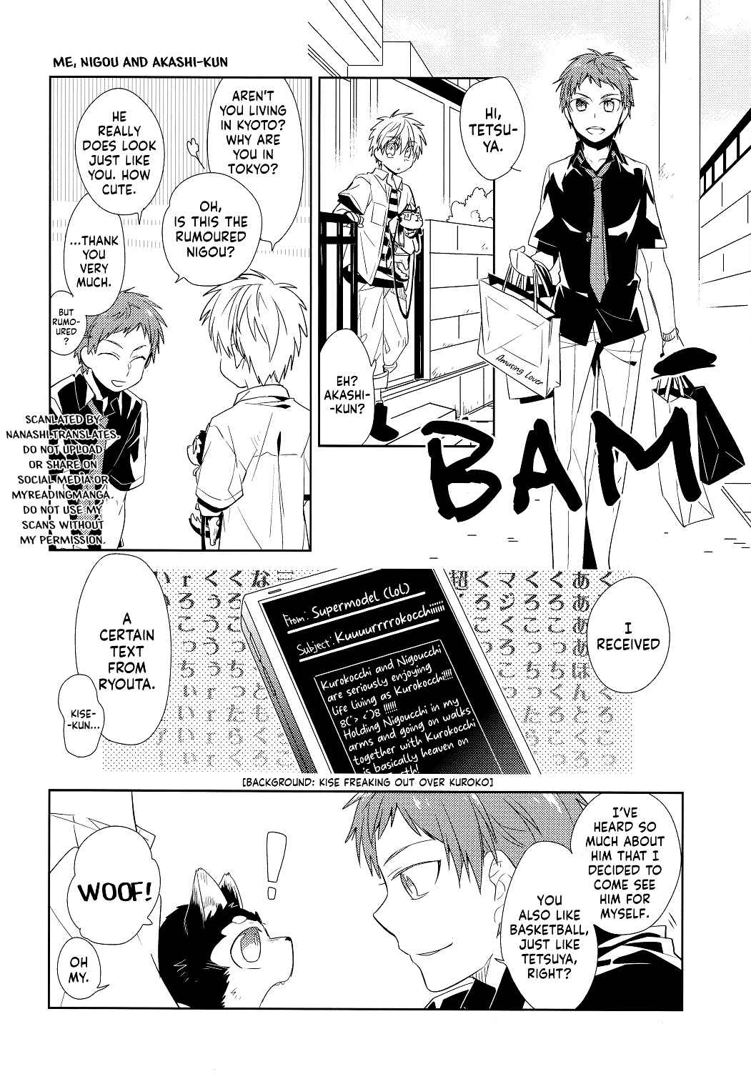 Page 22 Chapter Unknown_c240 Kuroko no Basket - Boku to Nigou no Konna Nichijou (Doujinshi)