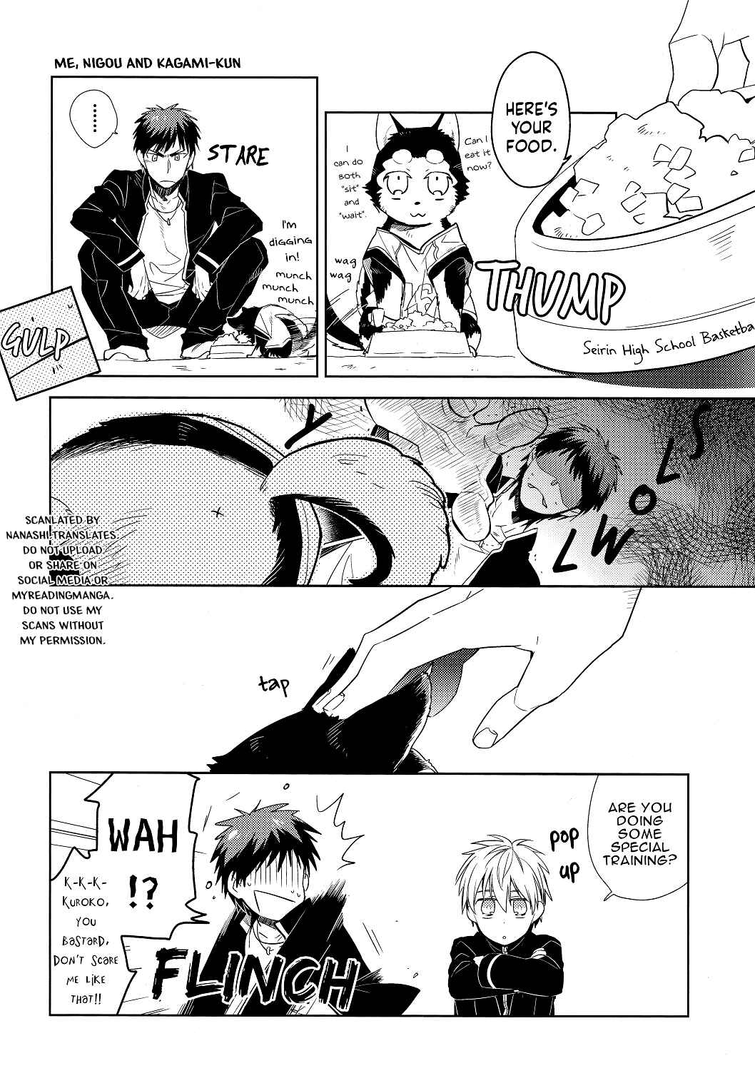 Page 4 Chapter Unknown_c240 Kuroko no Basket - Boku to Nigou no Konna Nichijou (Doujinshi)