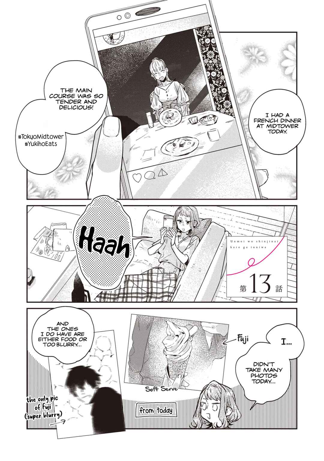 Page 1 Chapter 13 What He Who Doesnt Believe in Fate Says