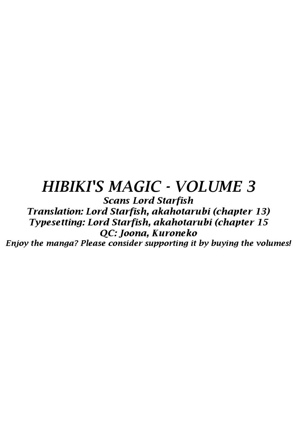 Page 13 Chapter 16.5 Hibikis Magic