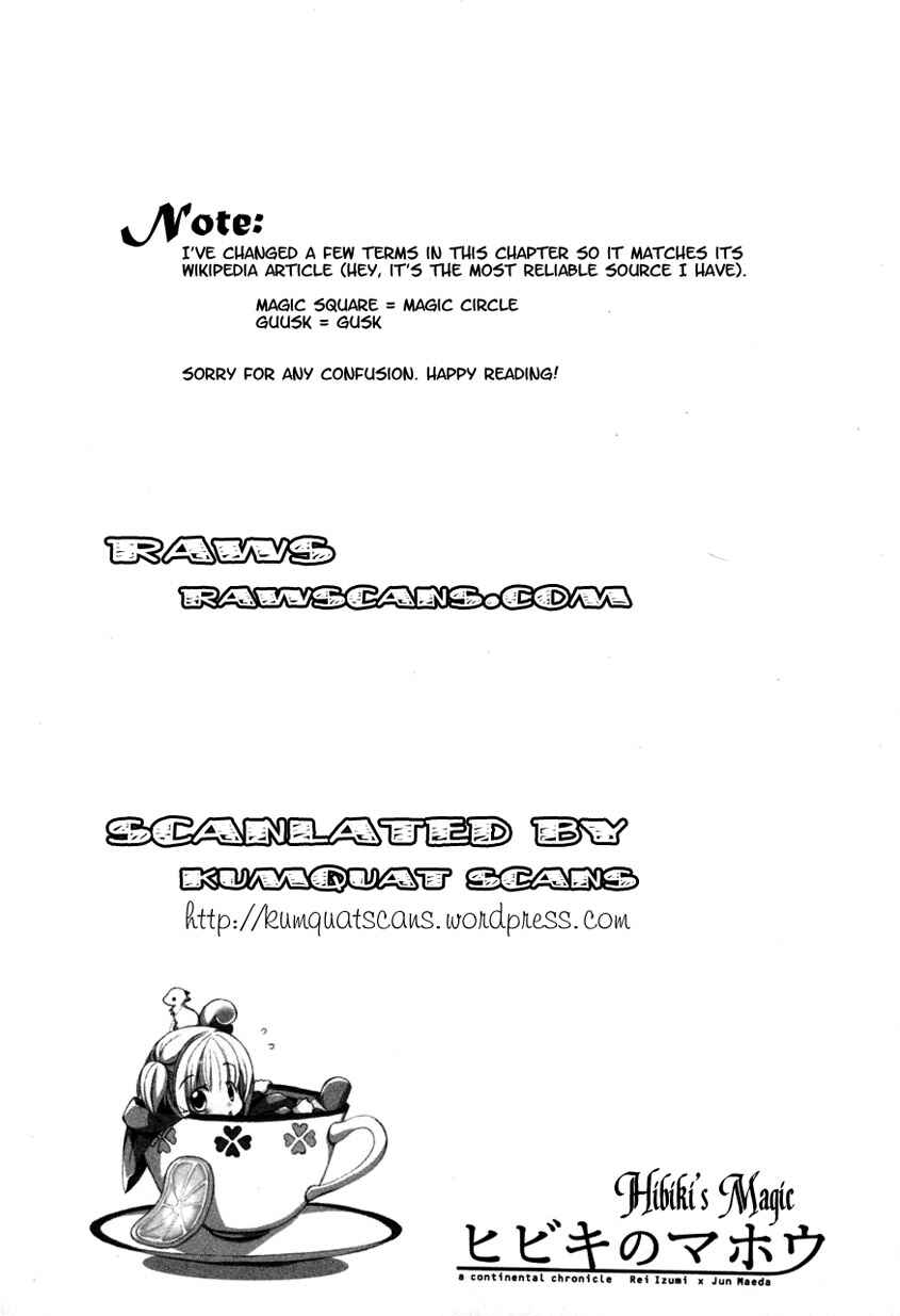 Page 1 Chapter 2 Hibikis Magic