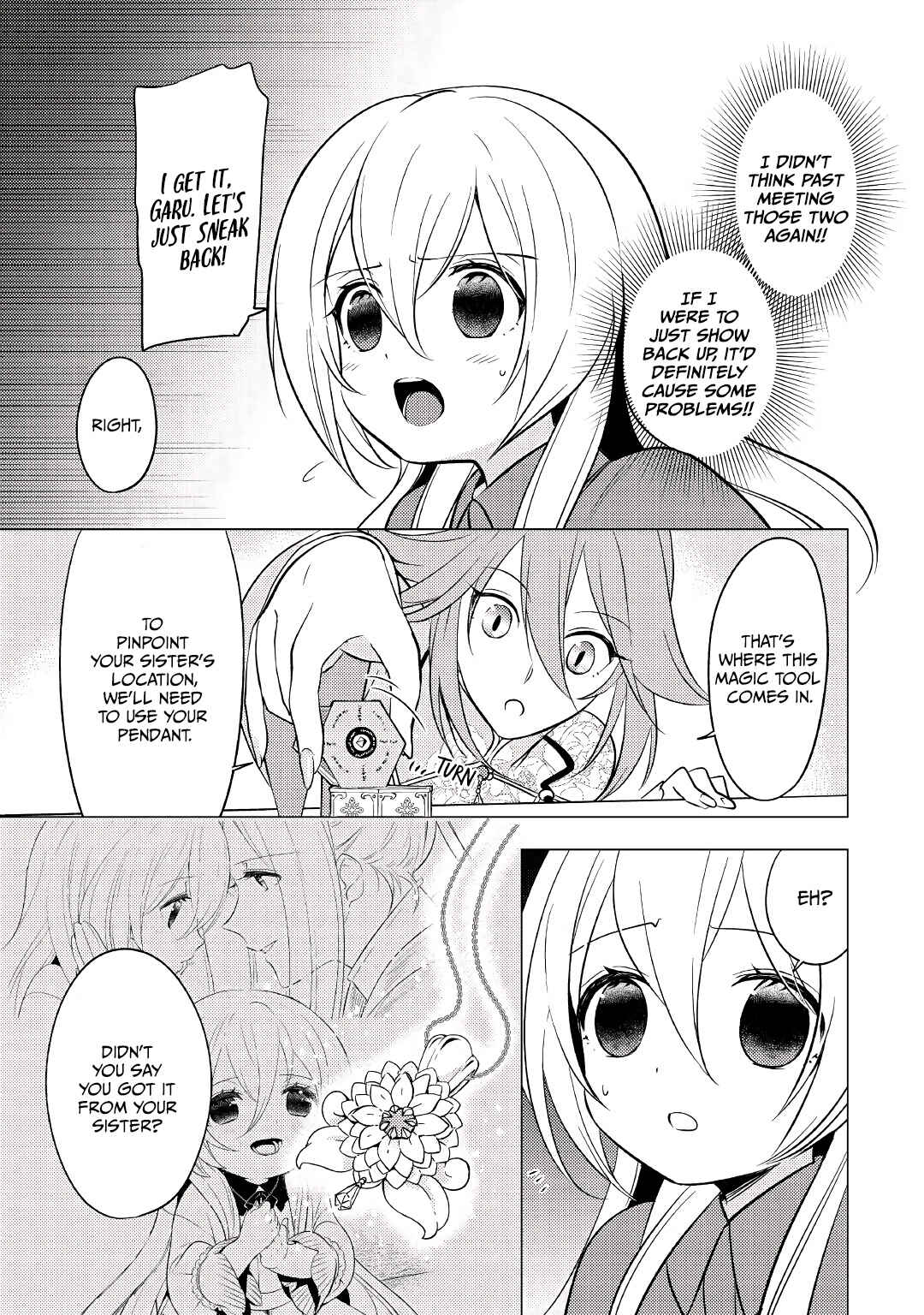 Page 10 Chapter 7 Tensei Saki wa Moumoku Youjo deshita: Zense no Kioku to Mahou o Tayori ni Ikinobimasu