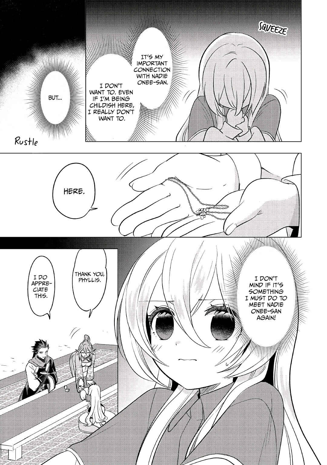 Page 12 Chapter 7 Tensei Saki wa Moumoku Youjo deshita: Zense no Kioku to Mahou o Tayori ni Ikinobimasu