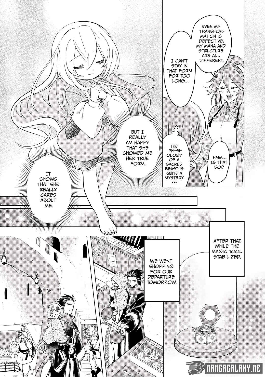 Page 22 Chapter 7 Tensei Saki wa Moumoku Youjo deshita: Zense no Kioku to Mahou o Tayori ni Ikinobimasu