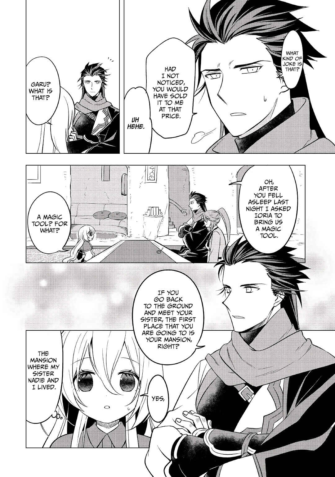 Page 7 Chapter 7 Tensei Saki wa Moumoku Youjo deshita: Zense no Kioku to Mahou o Tayori ni Ikinobimasu