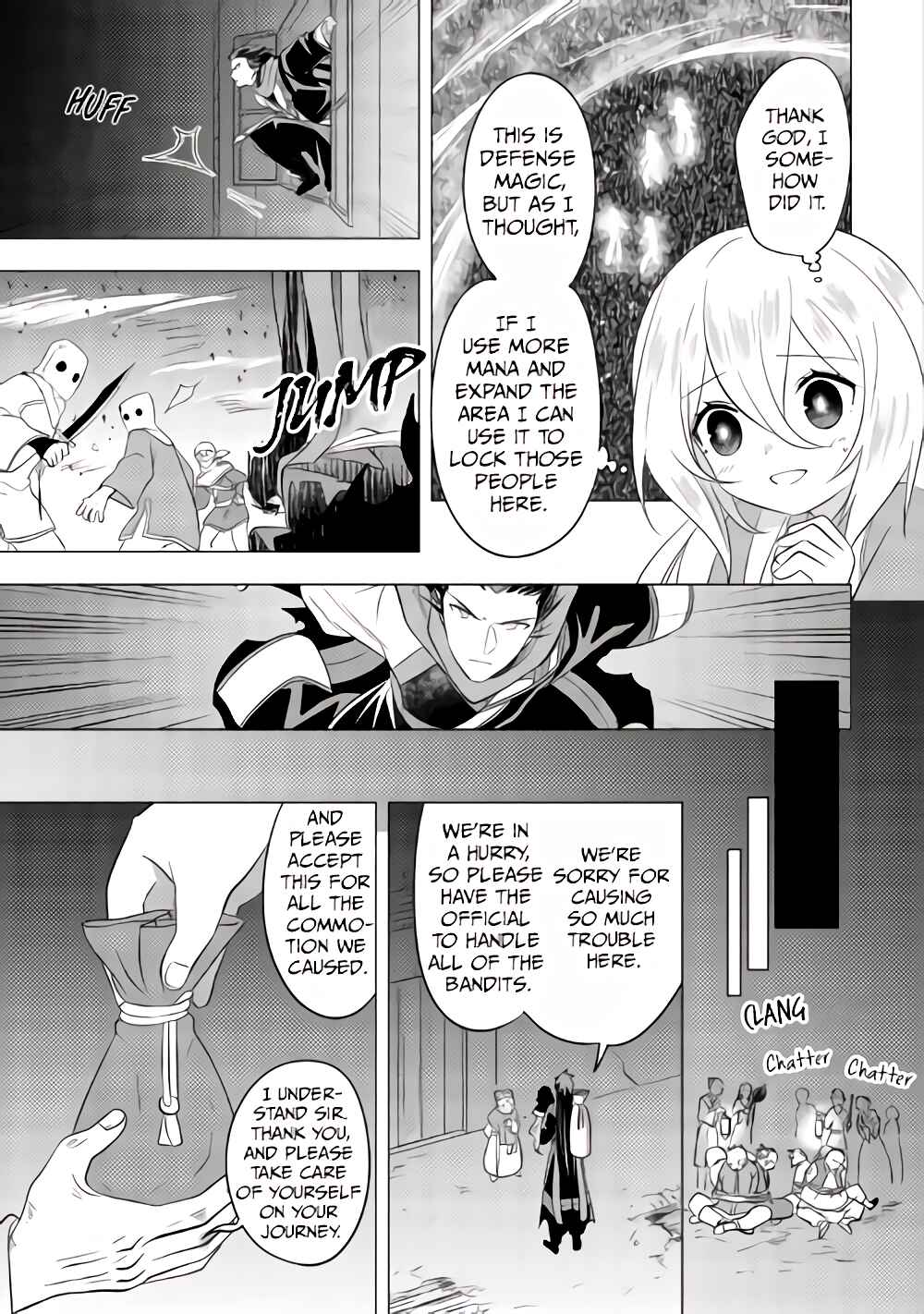 Page 8 Chapter 9 Tensei Saki wa Moumoku Youjo deshita: Zense no Kioku to Mahou o Tayori ni Ikinobimasu