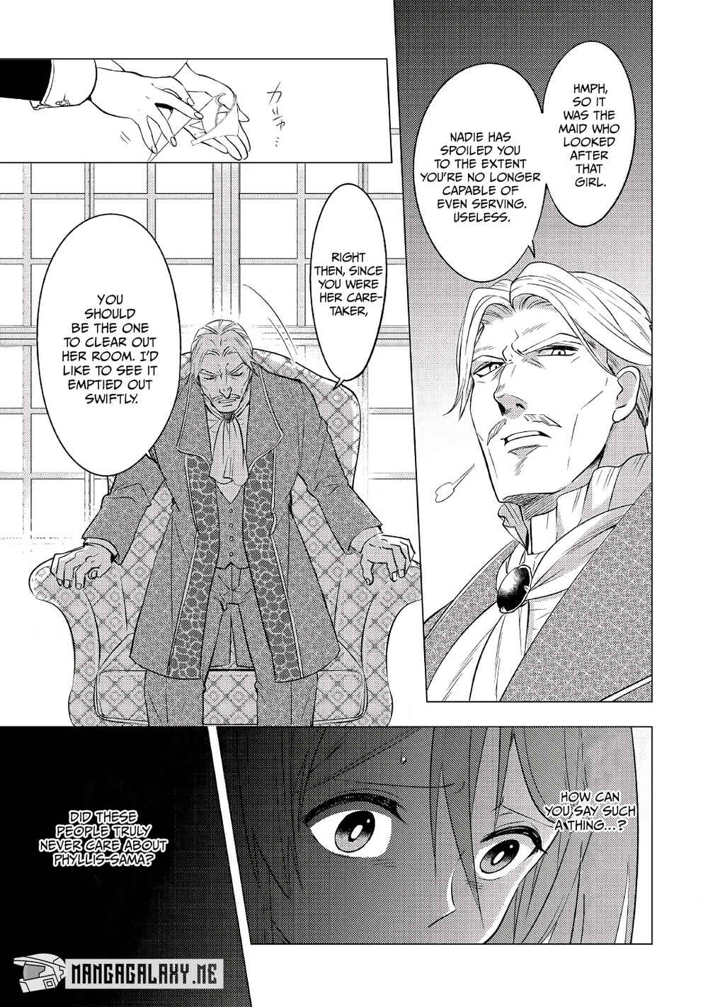 Page 14 Chapter 4 Tensei Saki wa Moumoku Youjo deshita: Zense no Kioku to Mahou o Tayori ni Ikinobimasu
