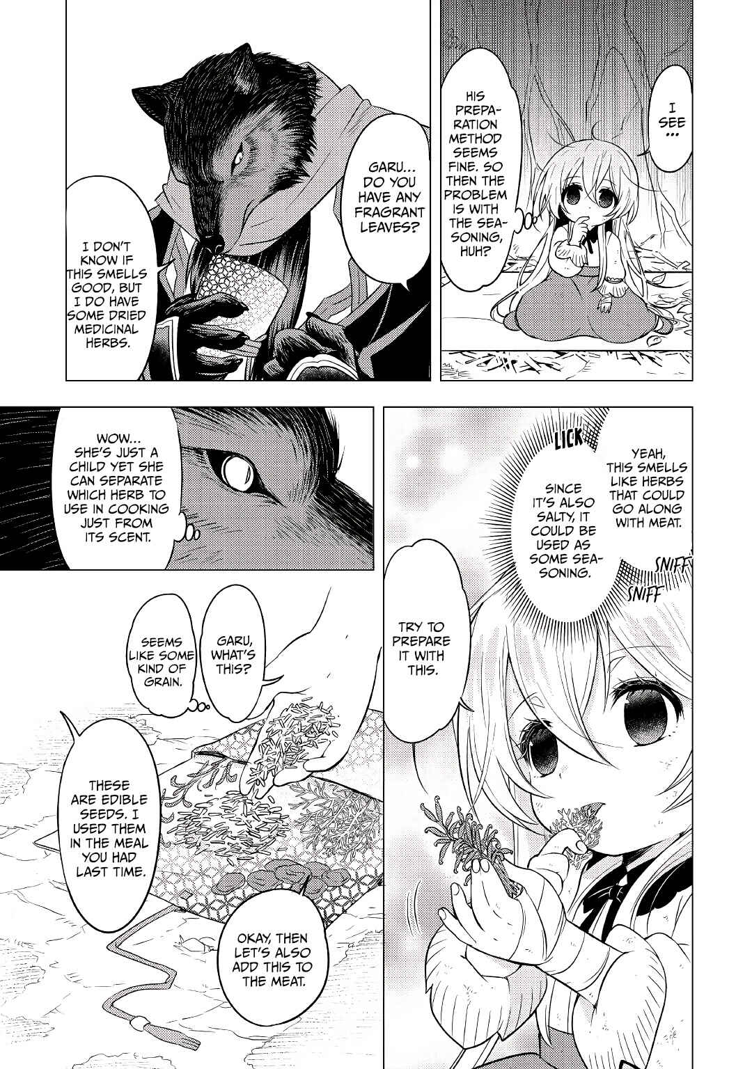 Page 10 Chapter 5 Tensei Saki wa Moumoku Youjo deshita: Zense no Kioku to Mahou o Tayori ni Ikinobimasu