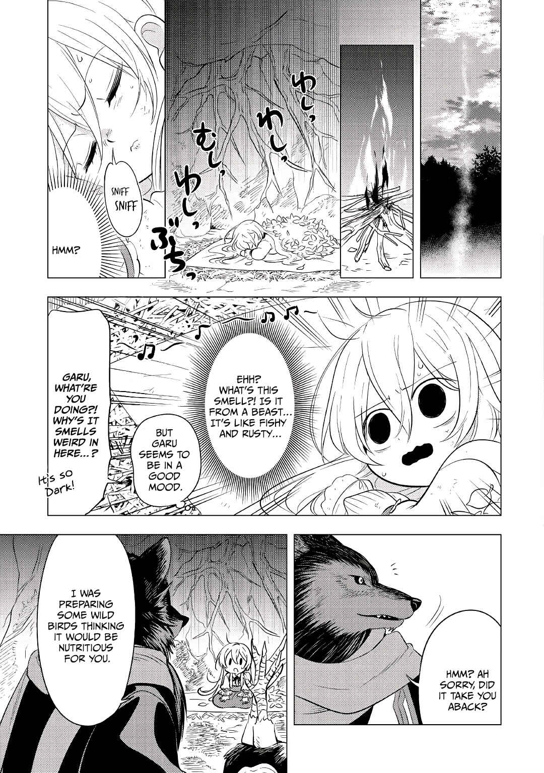 Page 8 Chapter 5 Tensei Saki wa Moumoku Youjo deshita: Zense no Kioku to Mahou o Tayori ni Ikinobimasu