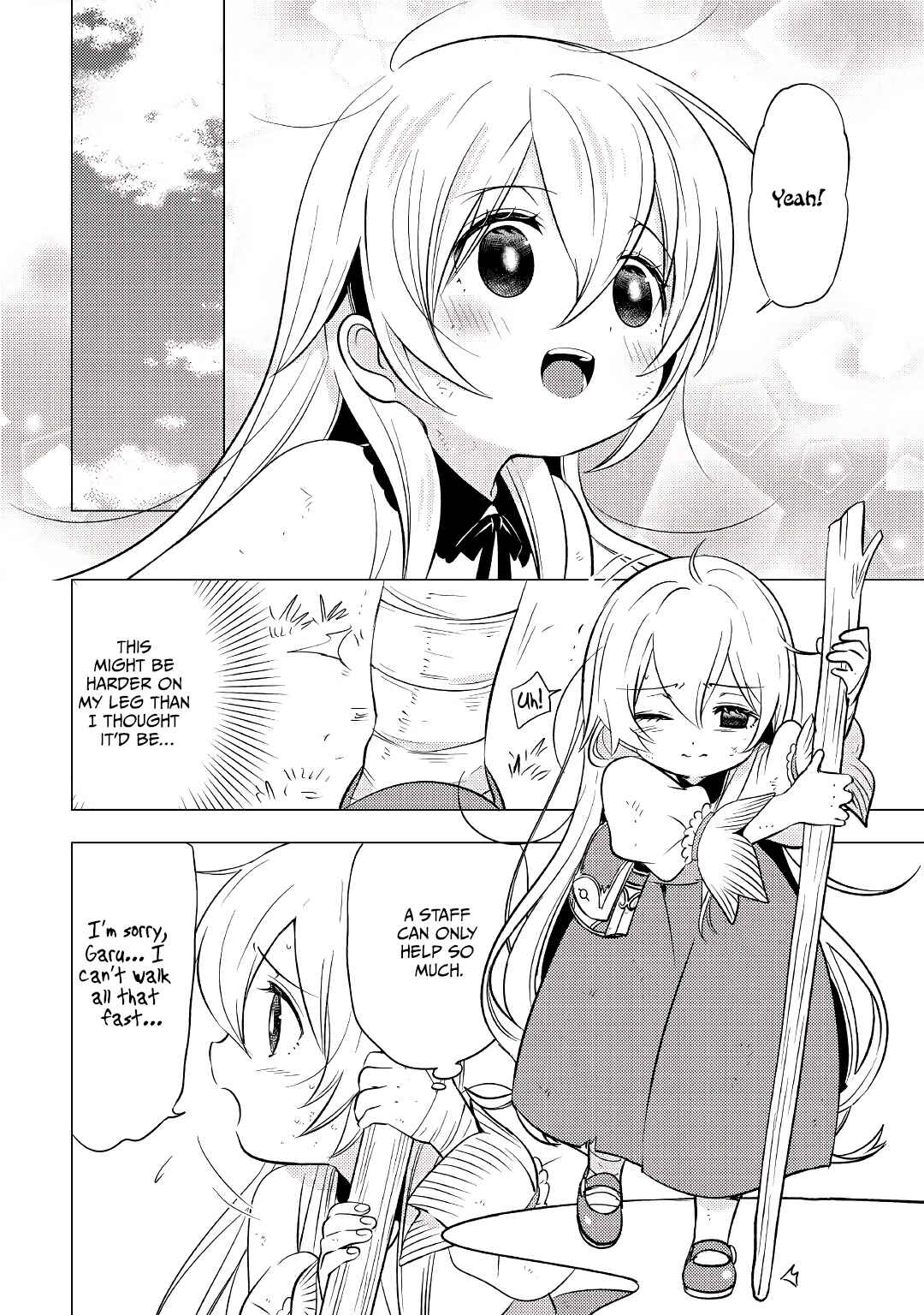 Page 13 Chapter 3 Tensei Saki wa Moumoku Youjo deshita: Zense no Kioku to Mahou o Tayori ni Ikinobimasu