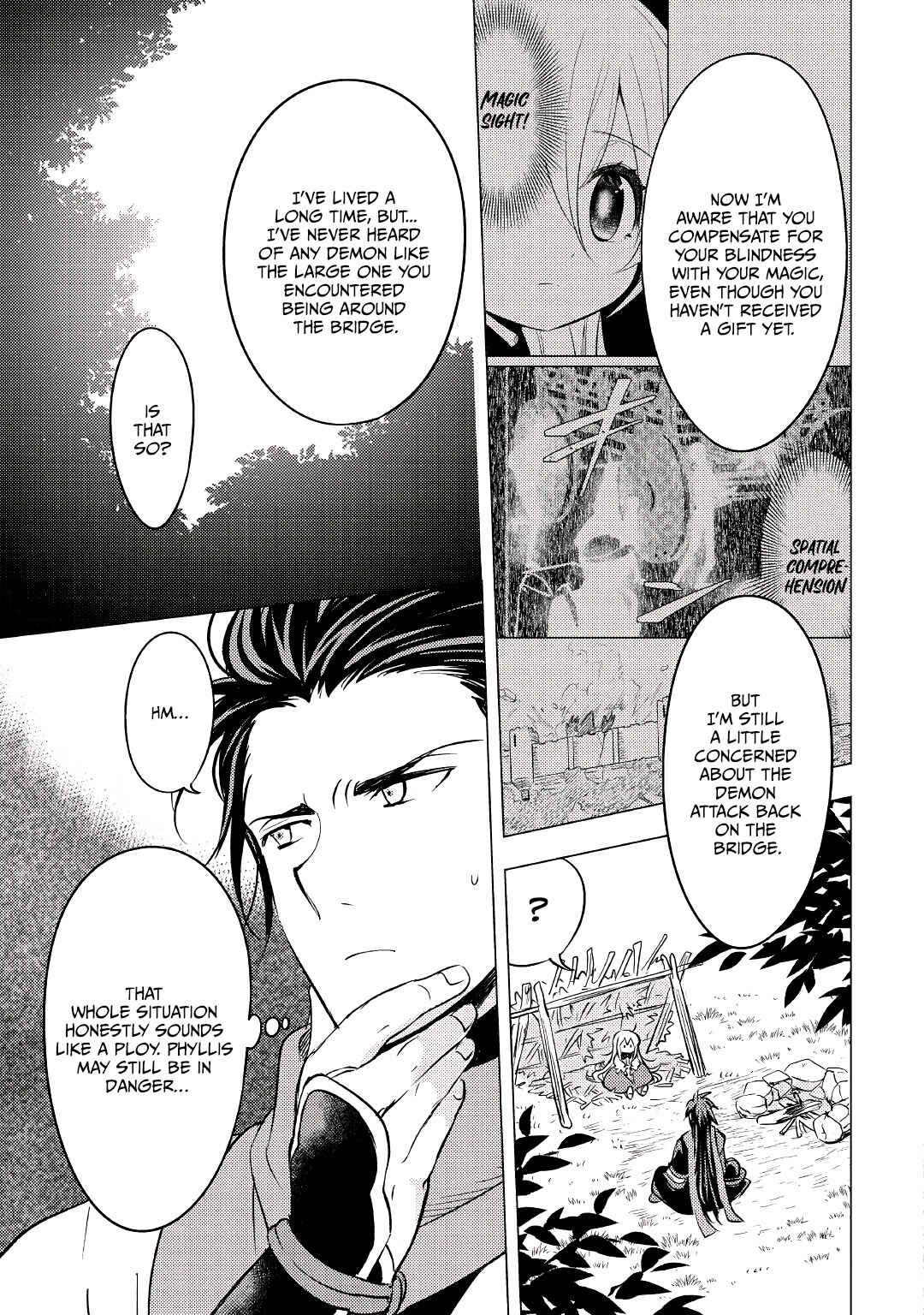 Page 6 Chapter 3 Tensei Saki wa Moumoku Youjo deshita: Zense no Kioku to Mahou o Tayori ni Ikinobimasu