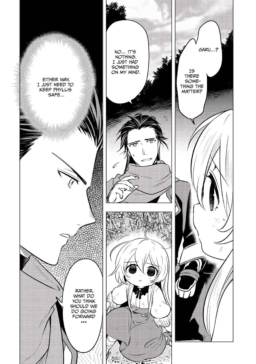 Page 7 Chapter 3 Tensei Saki wa Moumoku Youjo deshita: Zense no Kioku to Mahou o Tayori ni Ikinobimasu