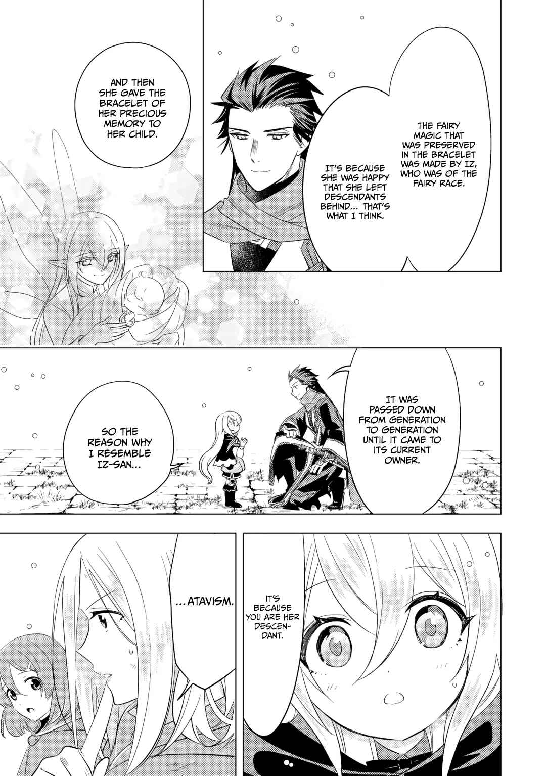 Page 25 Chapter 18 Tensei Saki wa Moumoku Youjo deshita: Zense no Kioku to Mahou o Tayori ni Ikinobimasu