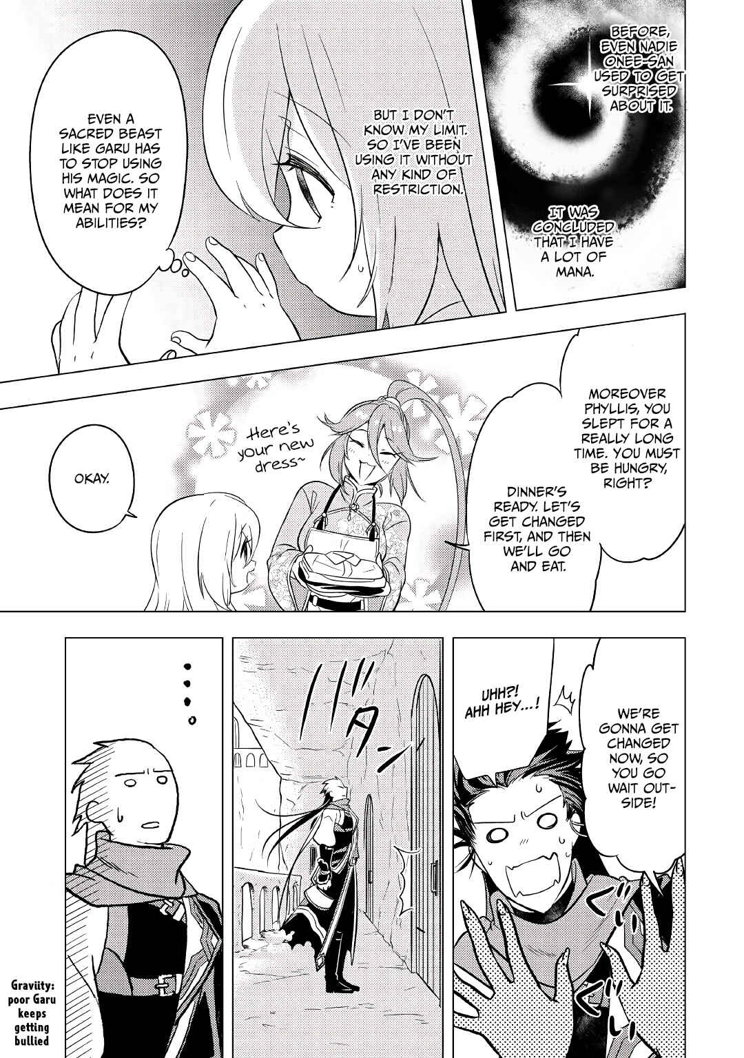 Page 20 Chapter 6 Tensei Saki wa Moumoku Youjo deshita: Zense no Kioku to Mahou o Tayori ni Ikinobimasu