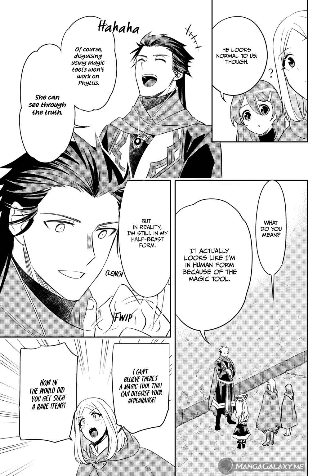 Page 10 Chapter 19 Tensei Saki wa Moumoku Youjo deshita: Zense no Kioku to Mahou o Tayori ni Ikinobimasu