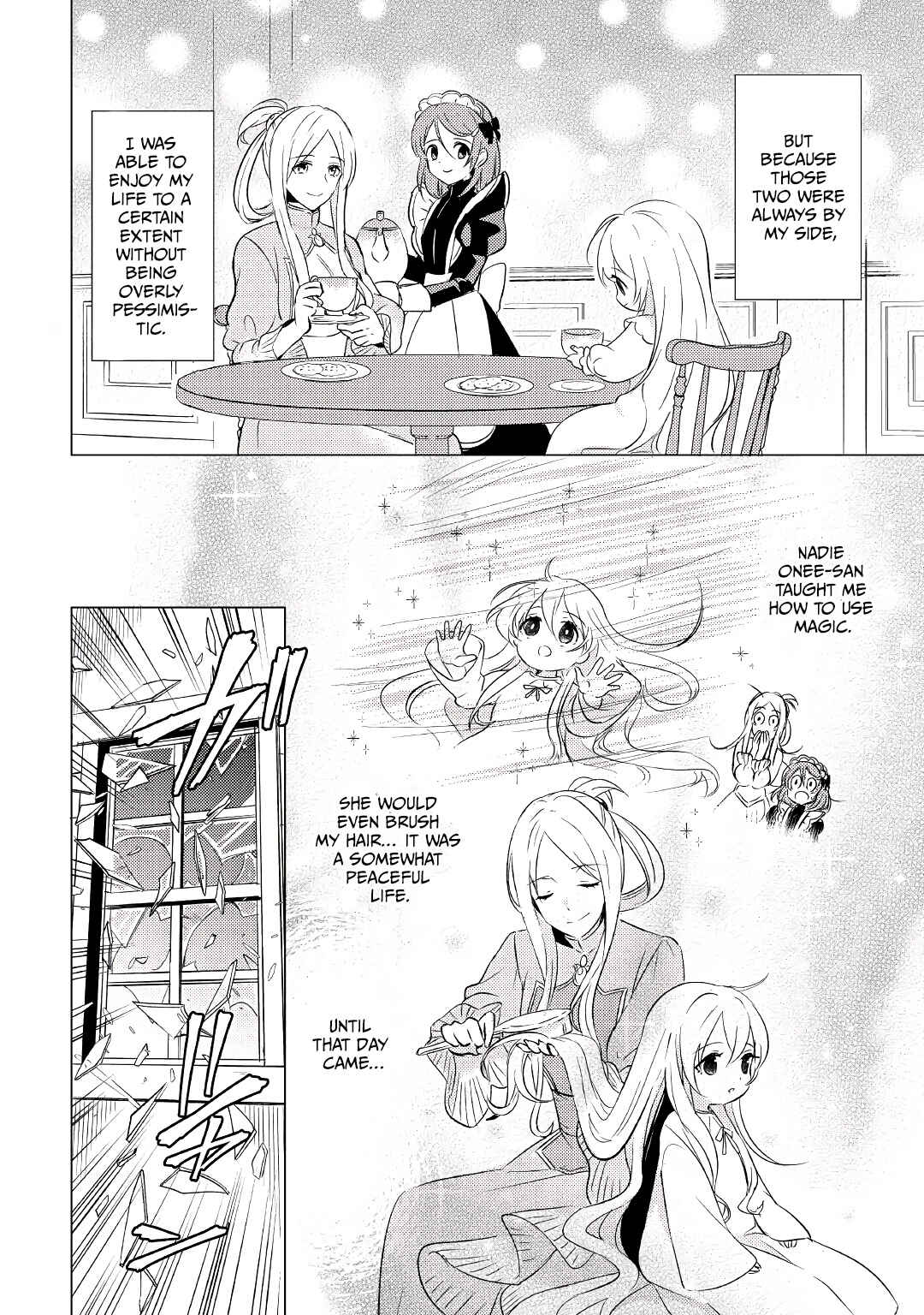Page 5 Chapter 2 Tensei Saki wa Moumoku Youjo deshita: Zense no Kioku to Mahou o Tayori ni Ikinobimasu