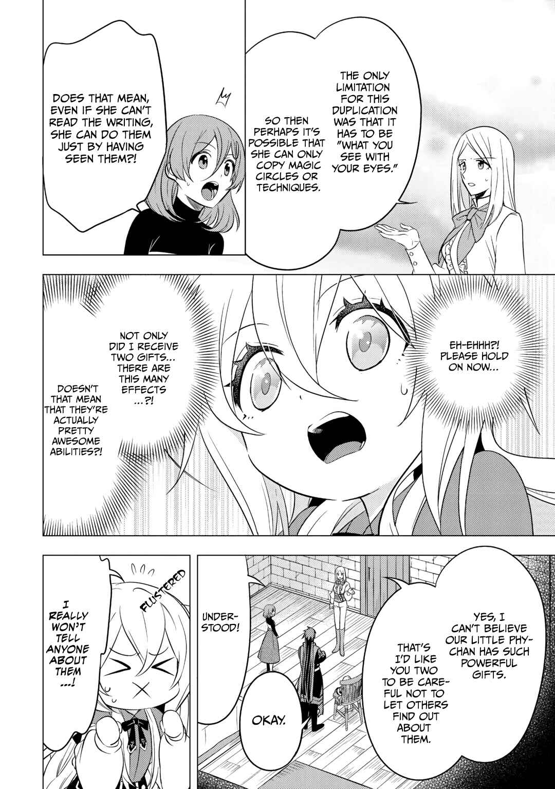 Page 17 Chapter 15 Tensei Saki wa Moumoku Youjo deshita: Zense no Kioku to Mahou o Tayori ni Ikinobimasu