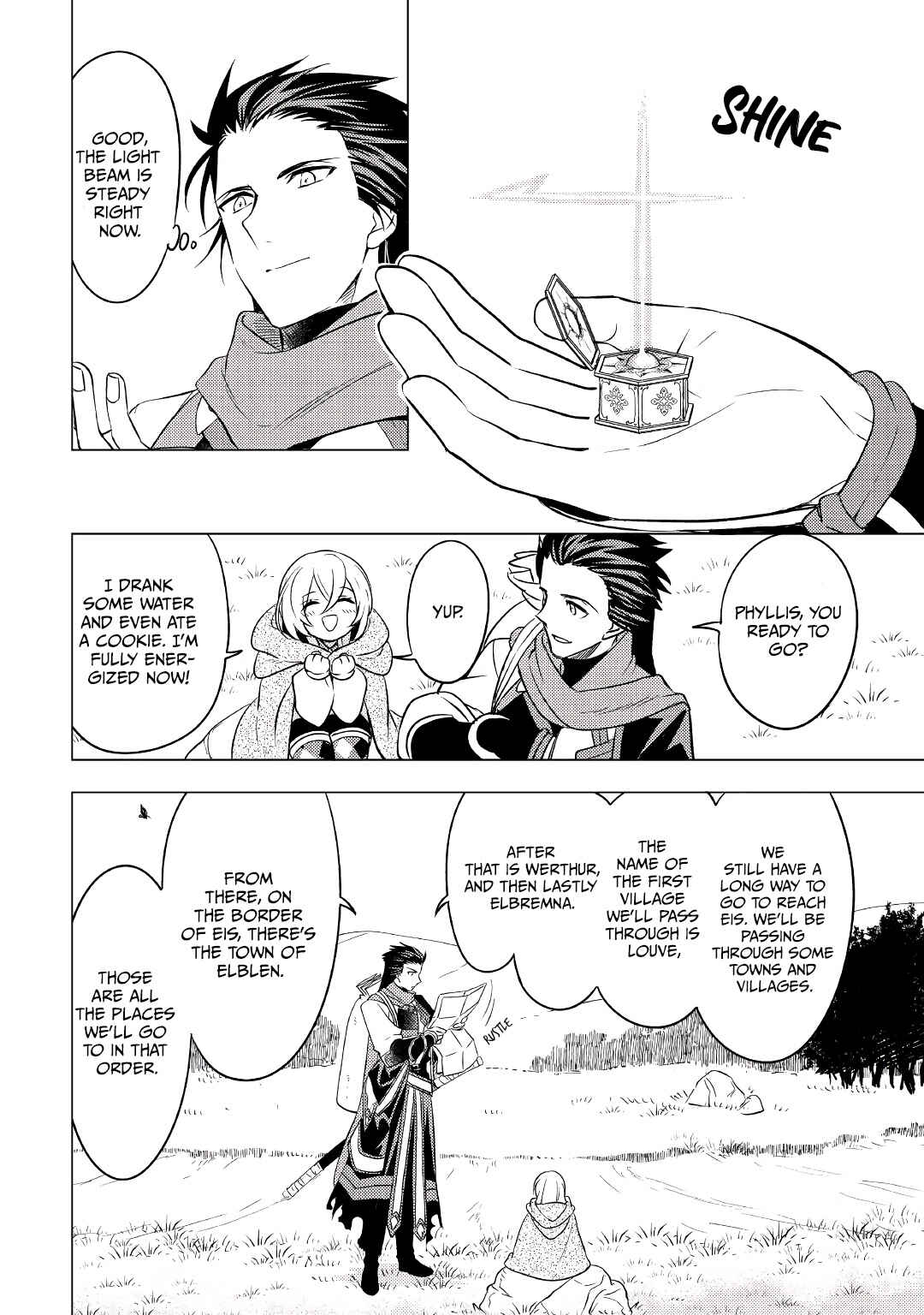 Page 3 Chapter 8 Tensei Saki wa Moumoku Youjo deshita: Zense no Kioku to Mahou o Tayori ni Ikinobimasu