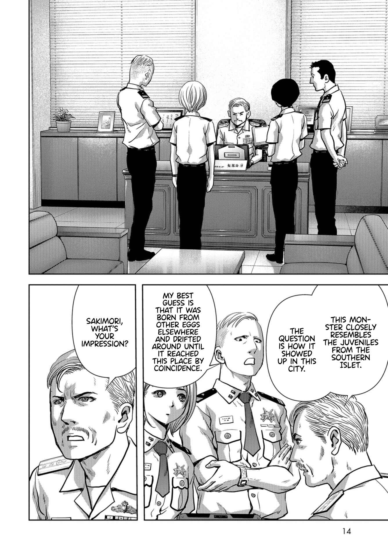 Page 10 Chapter 14 Kaijuu Jieitai