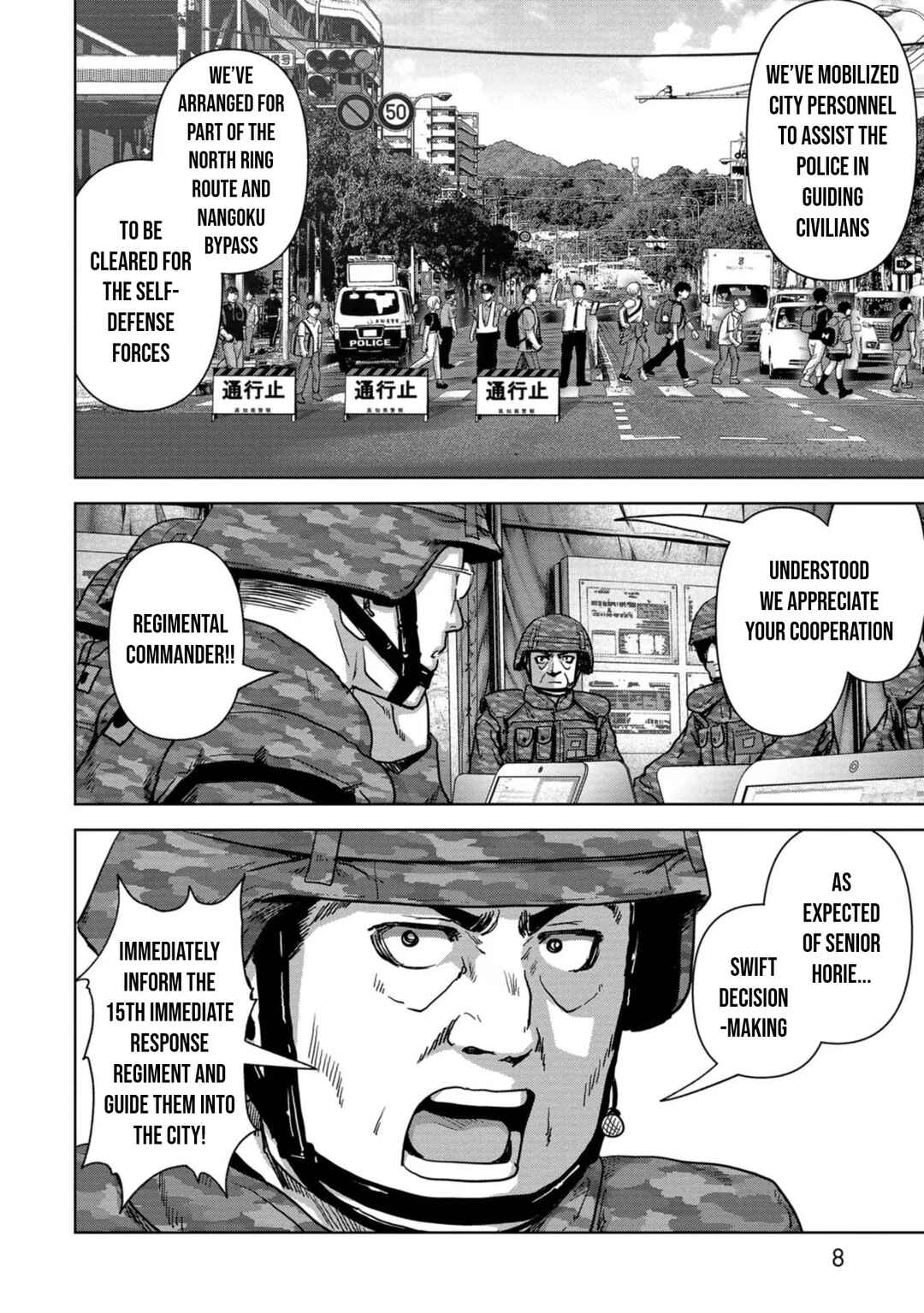 Page 10 Chapter 37 Kaijuu Jieitai