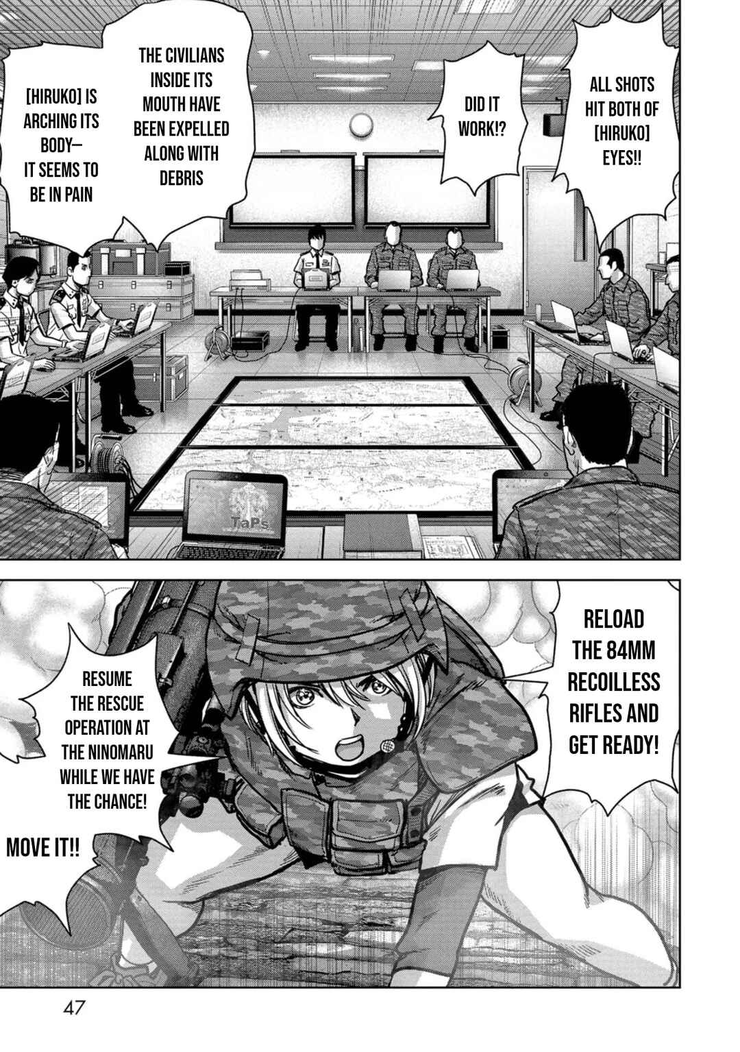 Page 45 Chapter 37 Kaijuu Jieitai