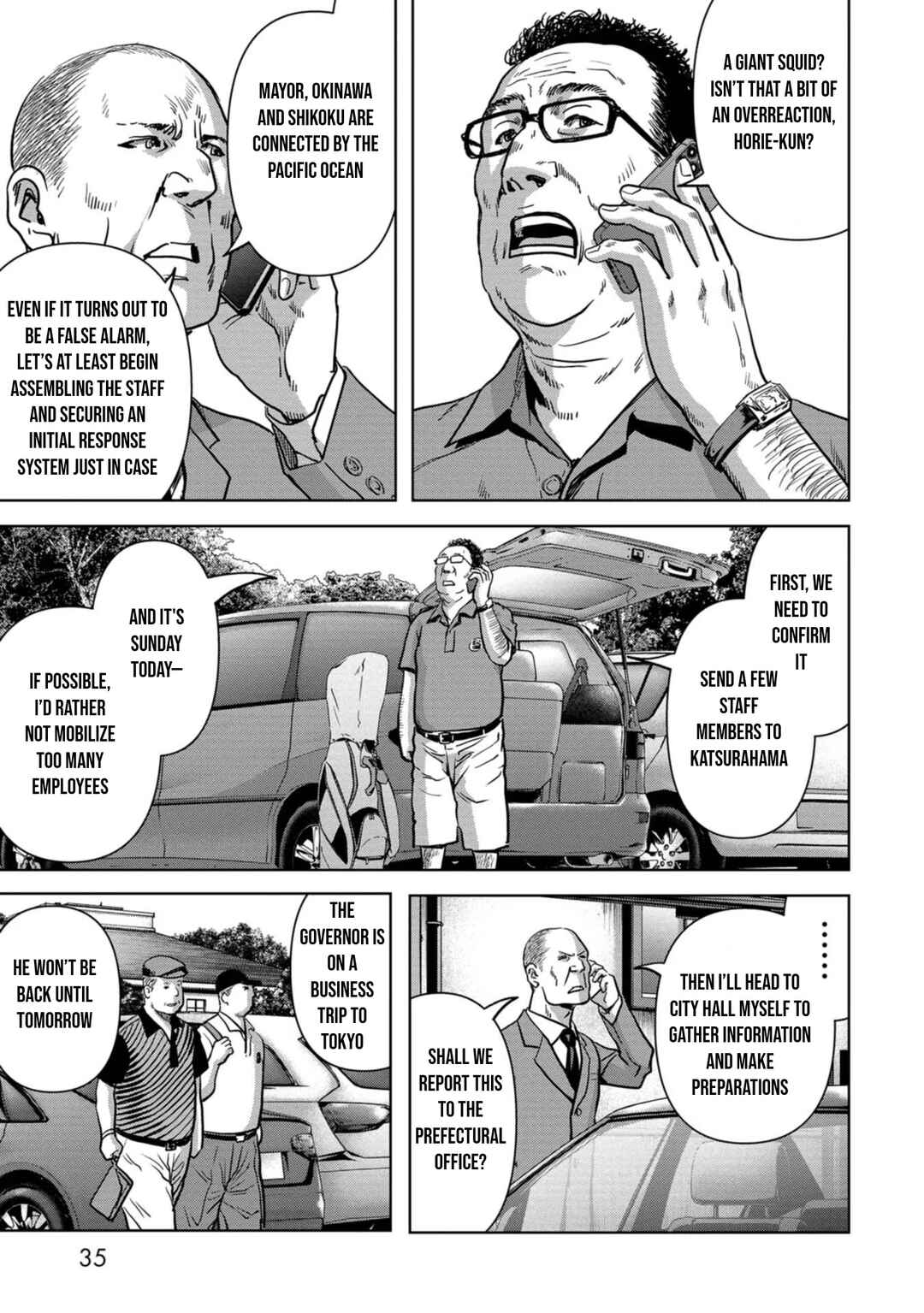 Page 37 Chapter 31 Kaijuu Jieitai