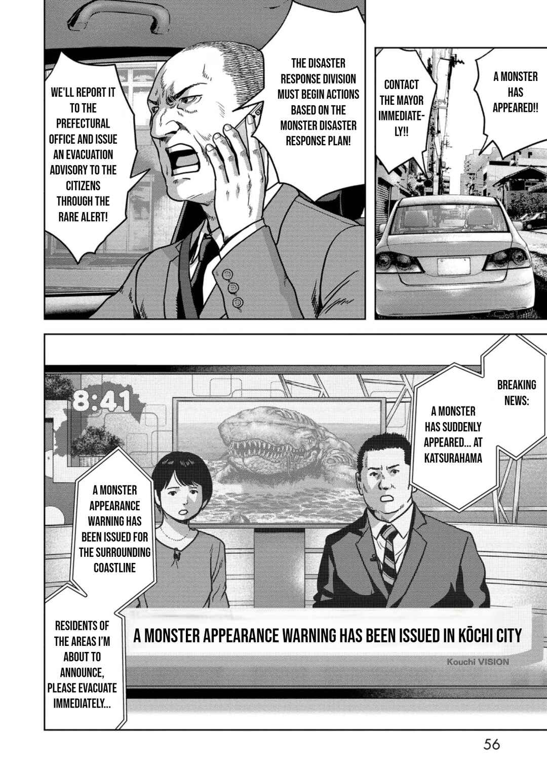 Page 56 Chapter 31 Kaijuu Jieitai
