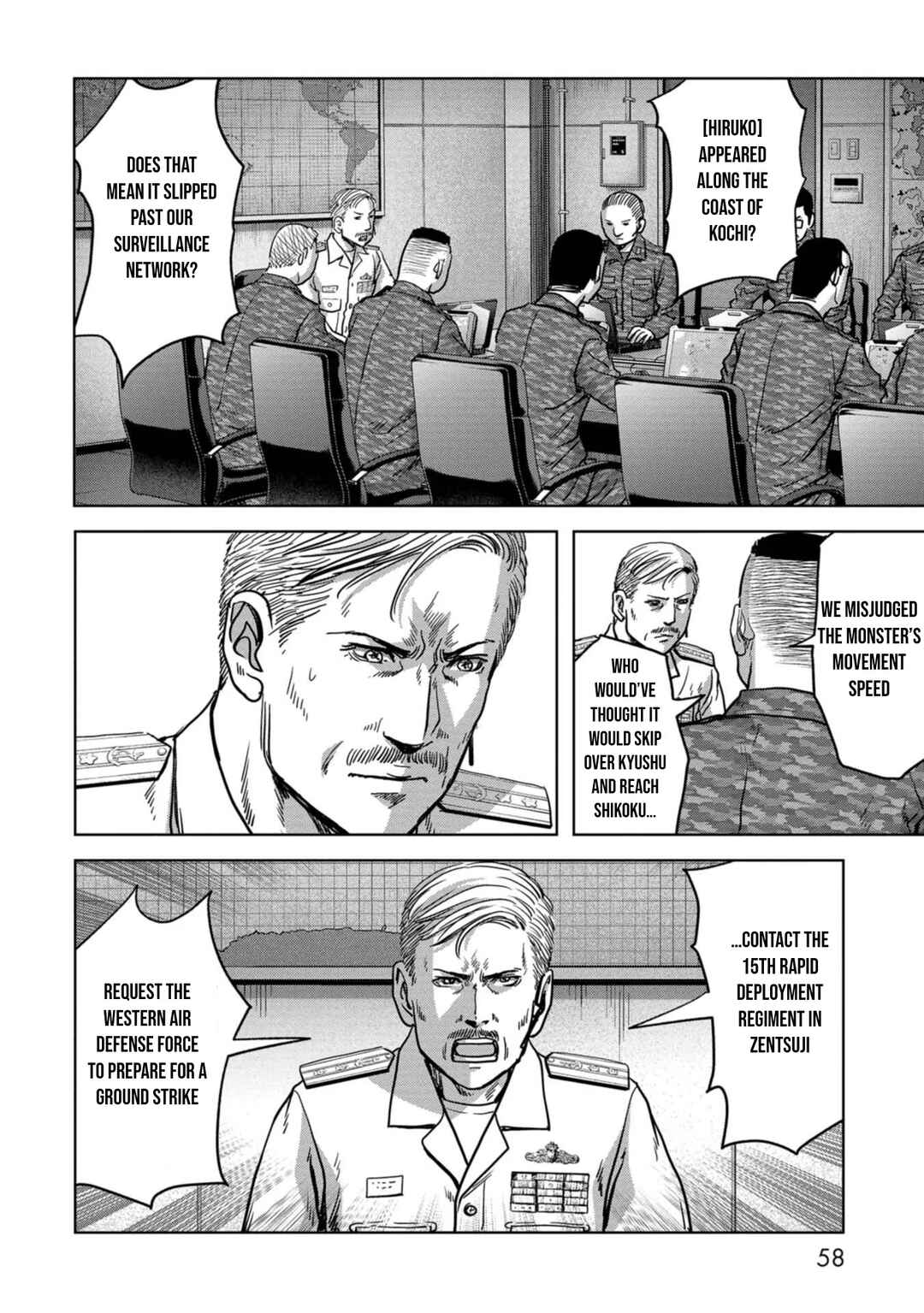 Page 58 Chapter 31 Kaijuu Jieitai