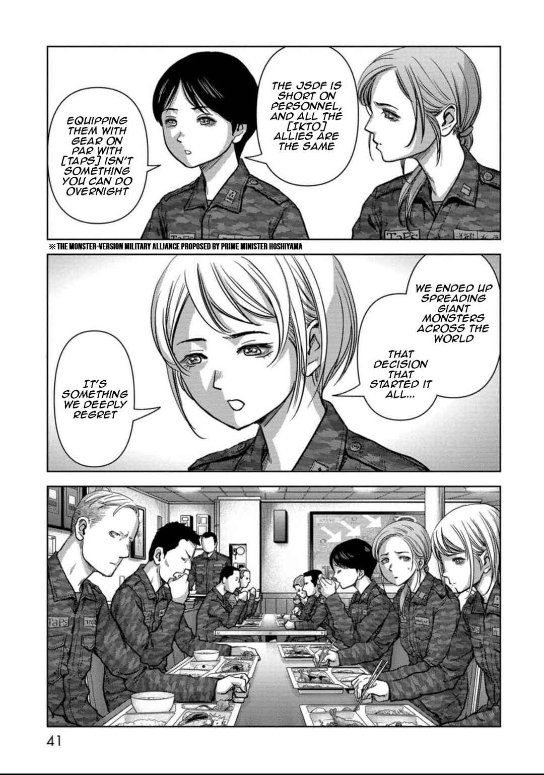 Page 43 Chapter 49 Kaijuu Jieitai