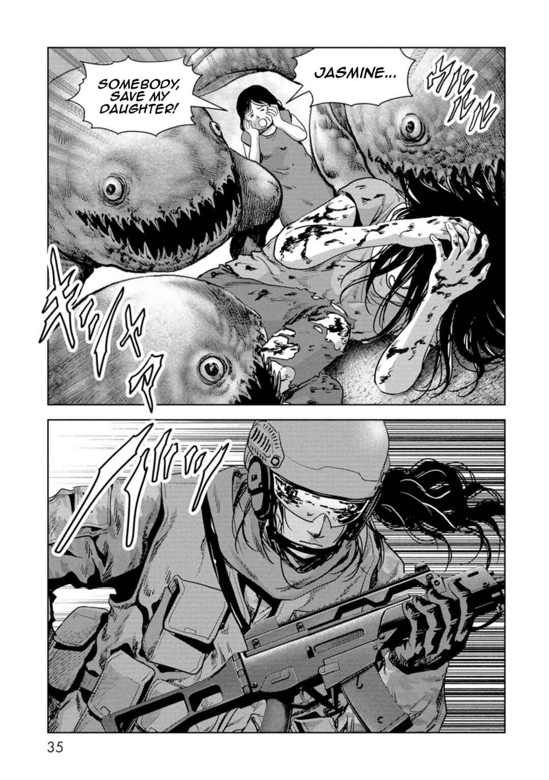 Page 37 Chapter 61 Kaijuu Jieitai
