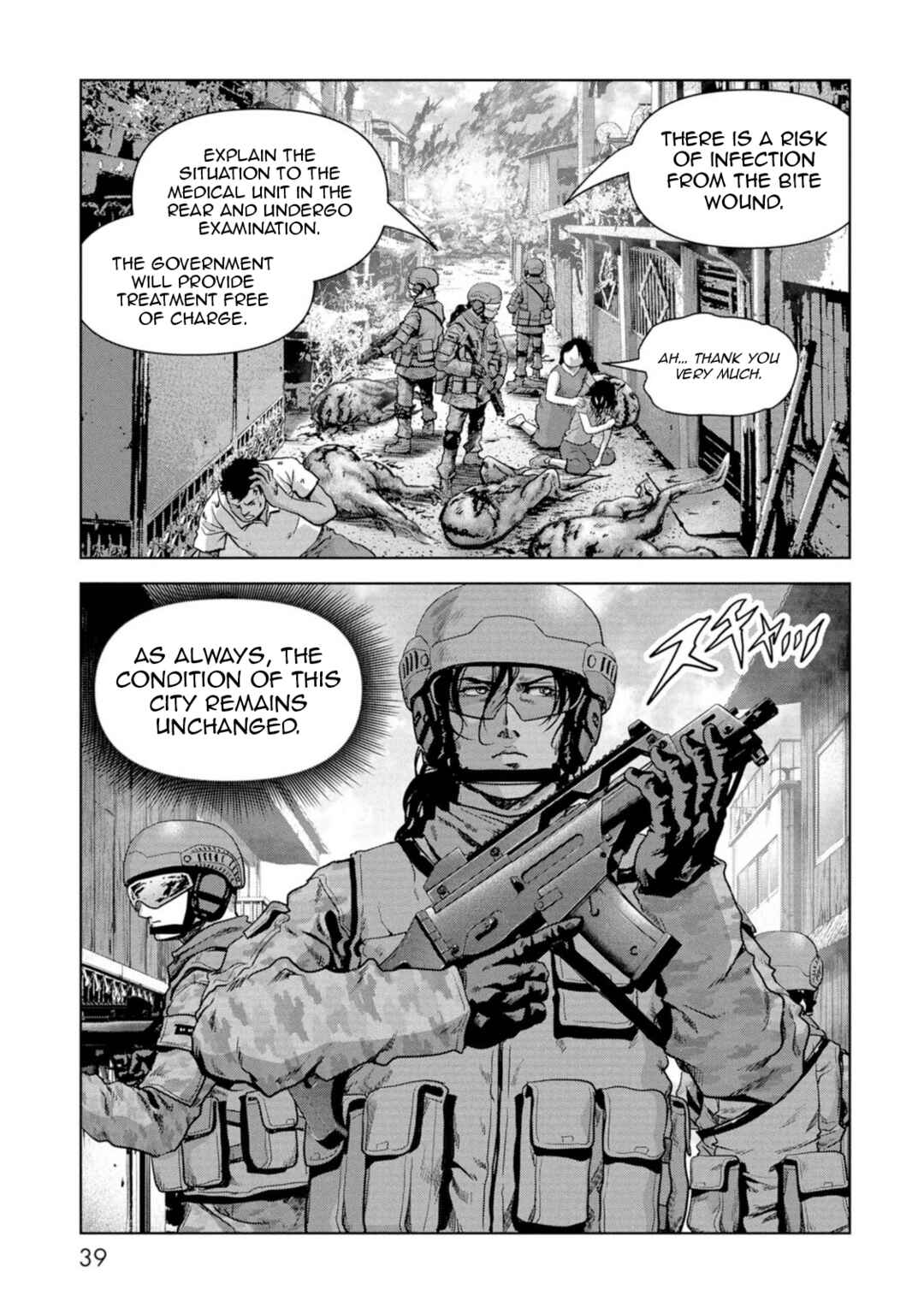 Page 41 Chapter 61 Kaijuu Jieitai