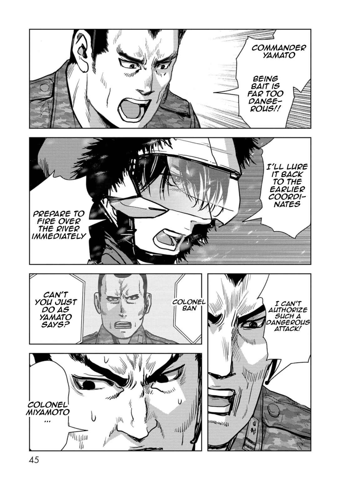 Page 46 Chapter 55 Kaijuu Jieitai