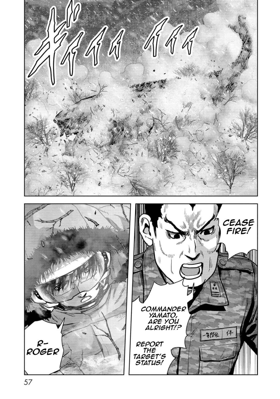 Page 58 Chapter 55 Kaijuu Jieitai
