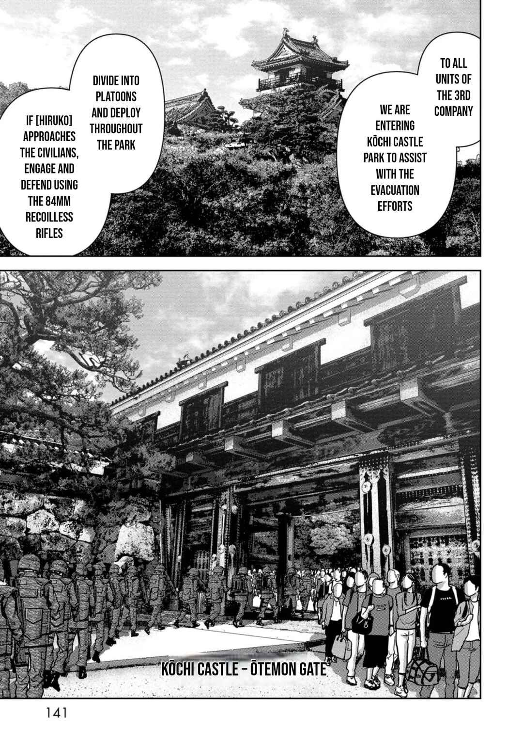 Page 13 Chapter 36 Kaijuu Jieitai