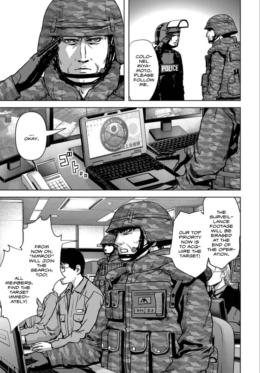 Page 35 Chapter 23 Kaijuu Jieitai